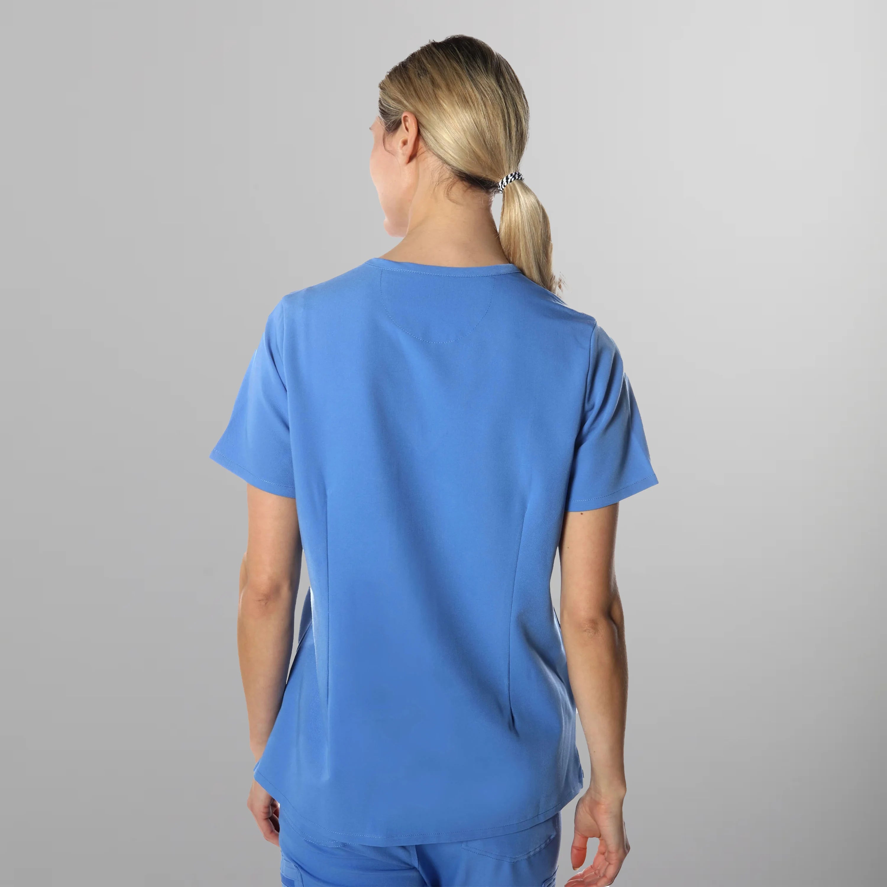 Siena 5-Pocket Scrub Top Womens Scrub Top Members Only 