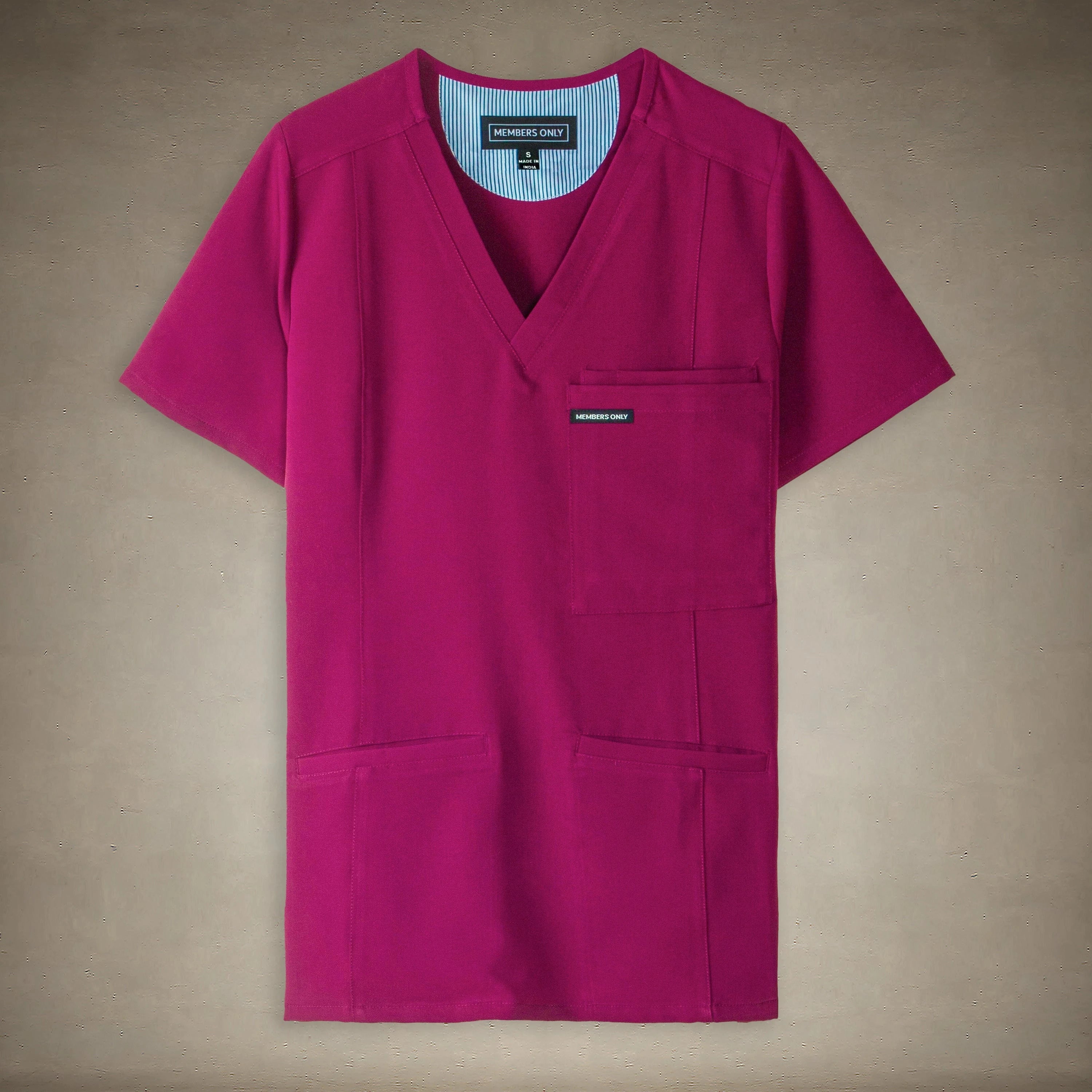 Siena 5-Pocket Scrub Top Womens Scrub Top Members Only® 