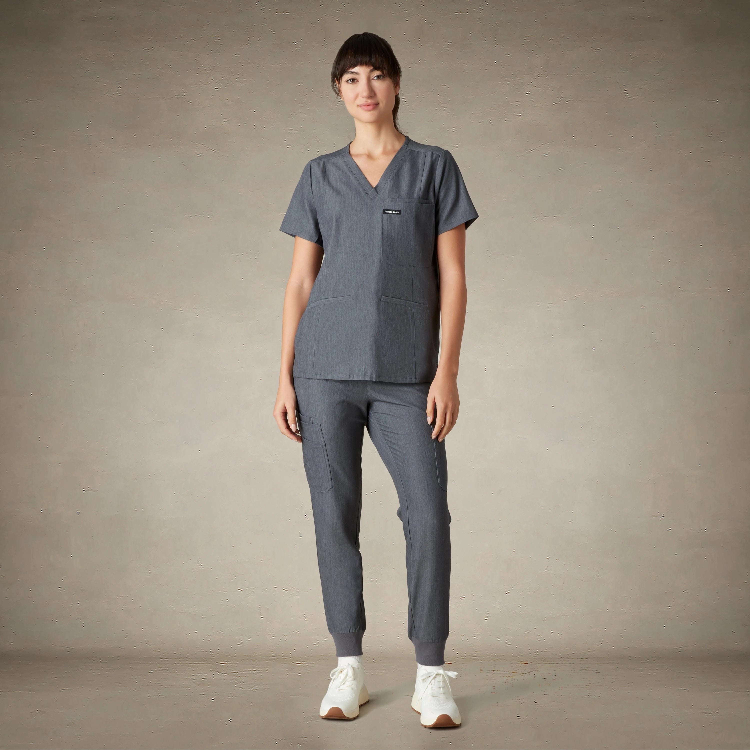 Siena 5-Pocket Scrub Top Womens Scrub Top Members Only® 