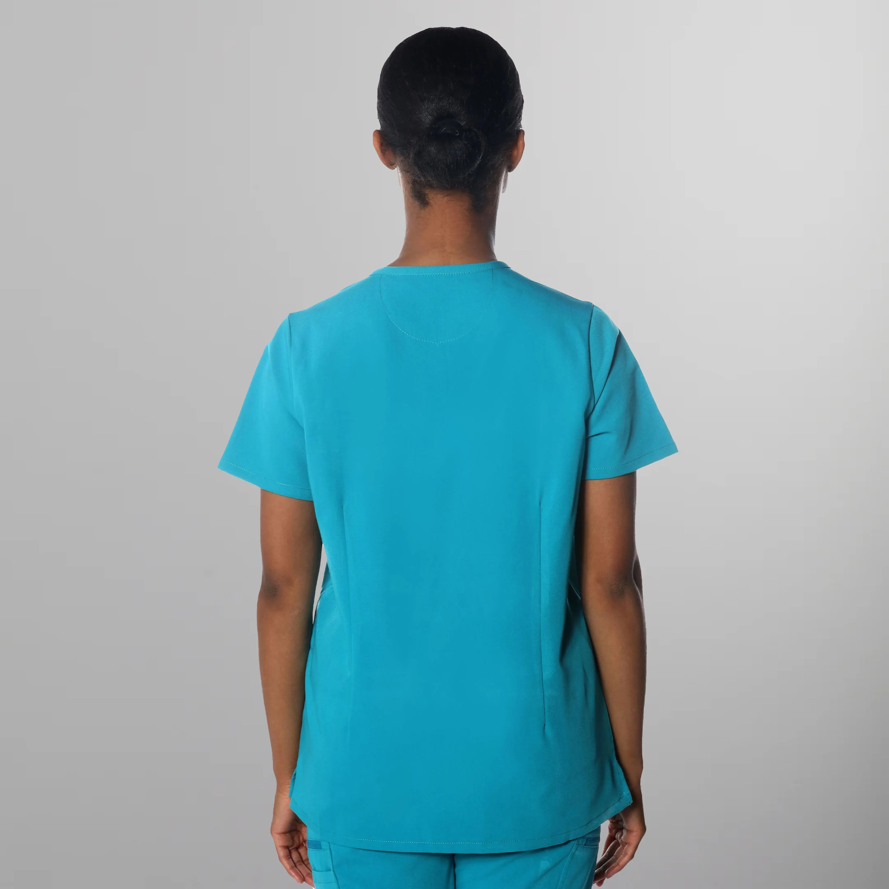 Siena 5-Pocket Scrub Top Womens Scrub Top Members Only 