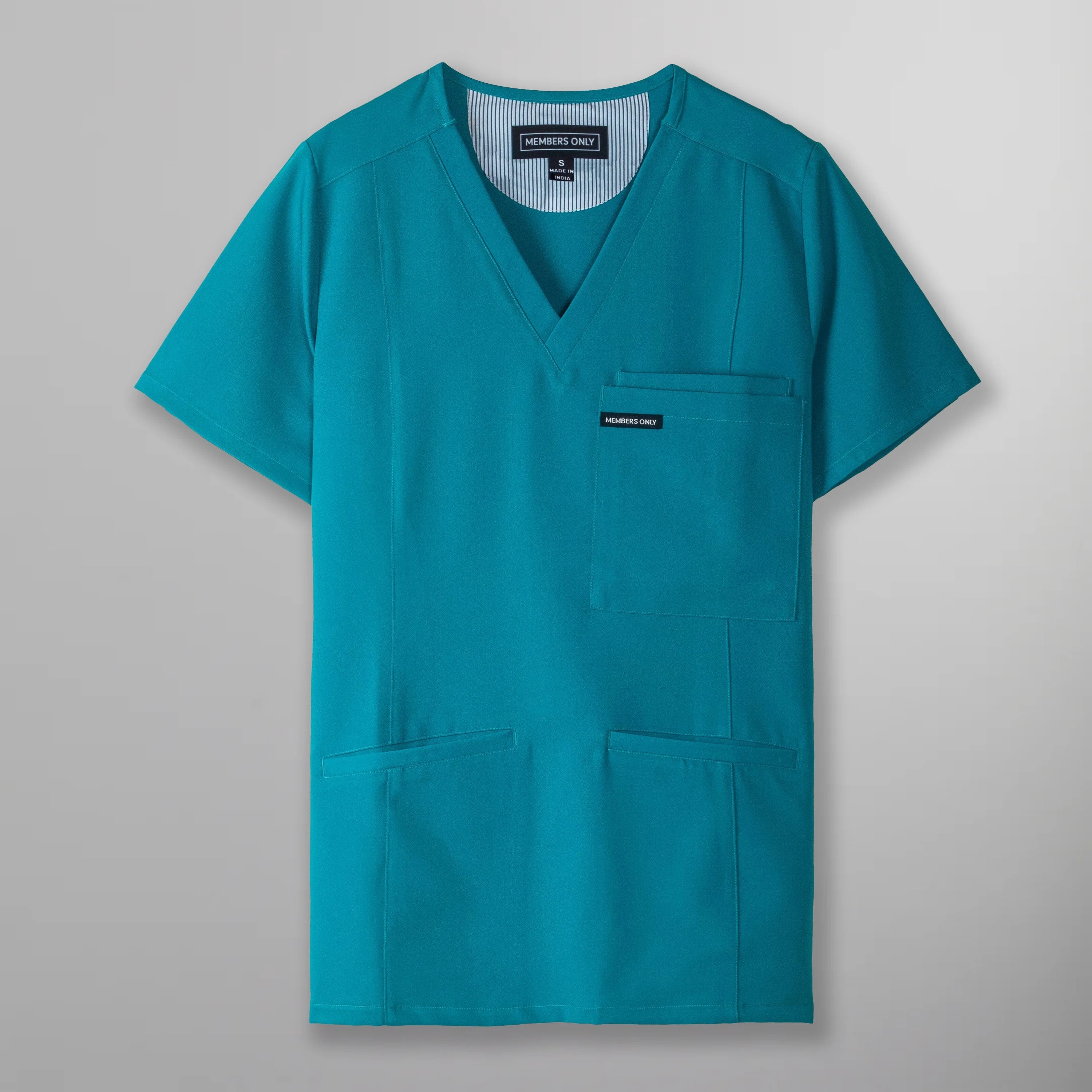 Siena 5-Pocket Scrub Top Womens Scrub Top Members Only 