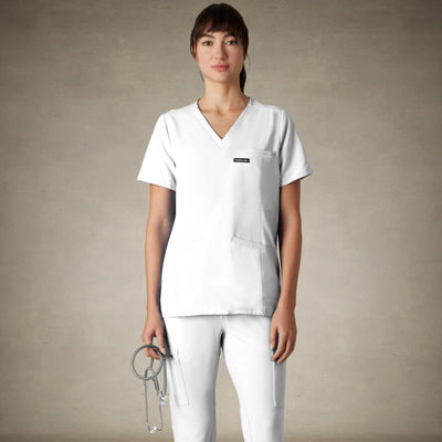 Siena 5-Pocket Scrub Top Womens Scrub Top Members Only® 