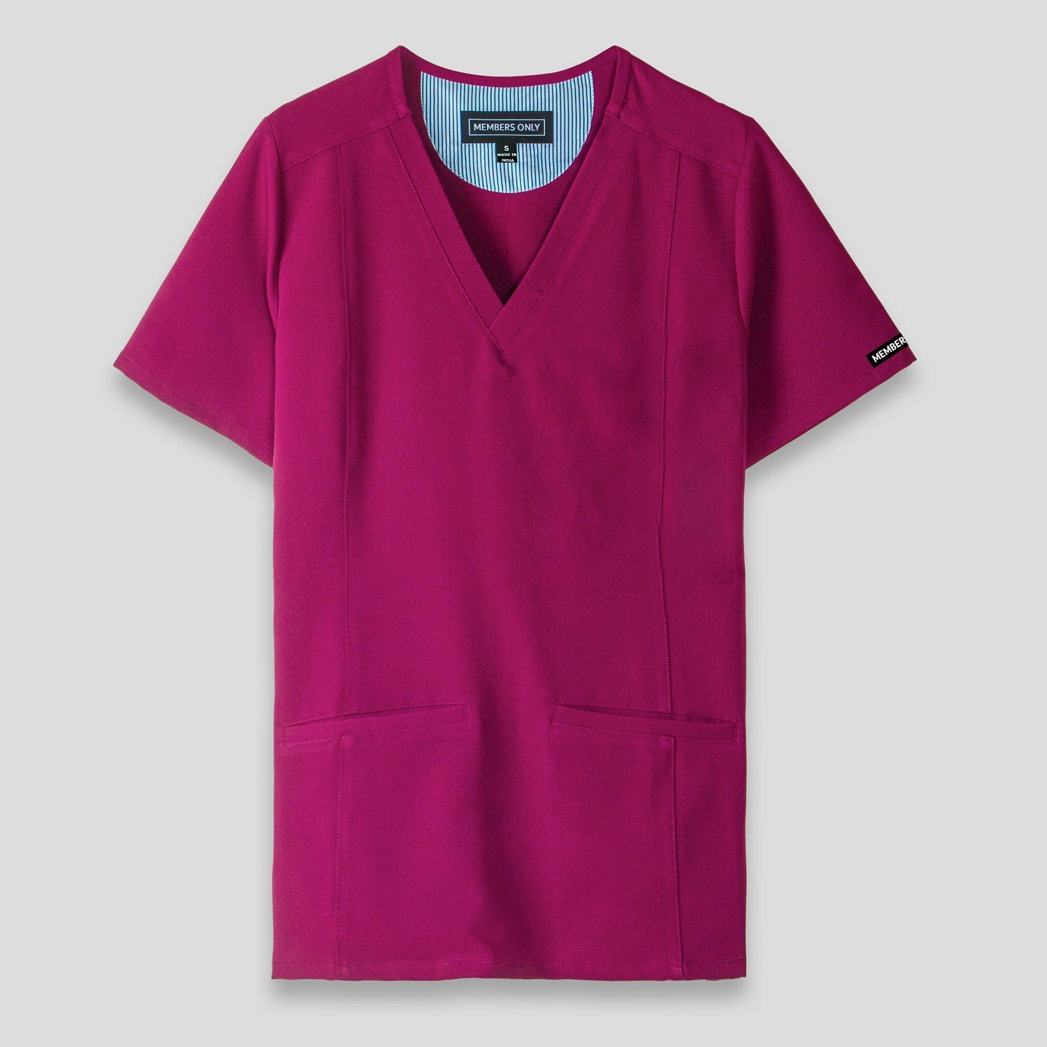 Women’s Ravenna 2-Pocket Scrub Top Womens Scrub Top Members Only Official 