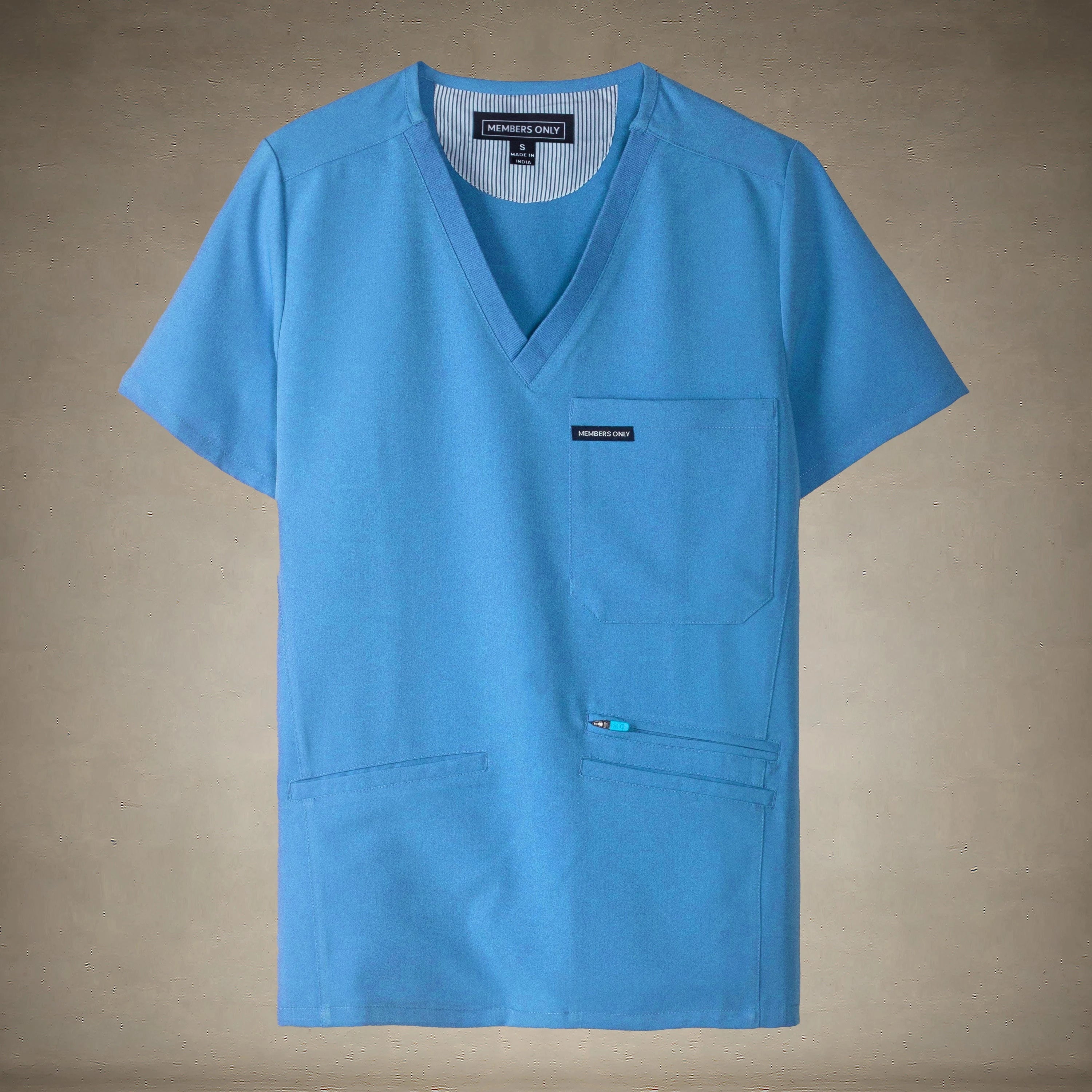 Palermo 4-Pocket Scrub Top Womens Scrub Top Members Only® 