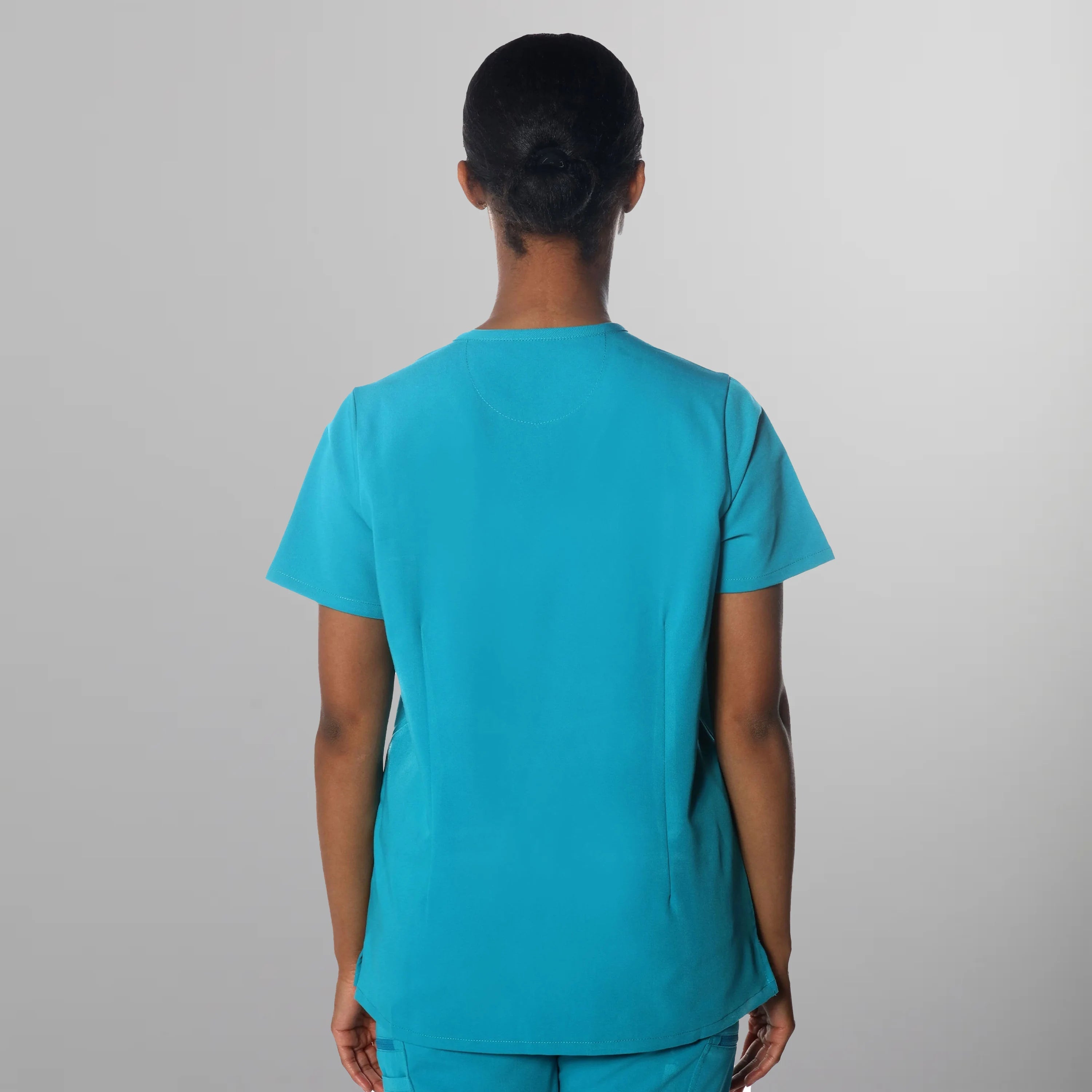 Palermo 4-Pocket Scrub Top Womens Scrub Top Members Only 