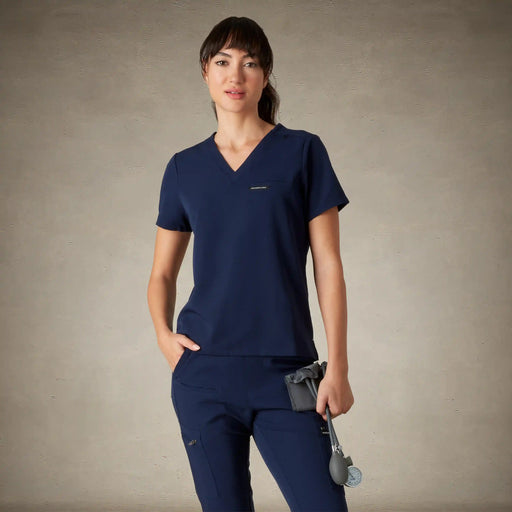 Bari 1-Pocket Scrub Top