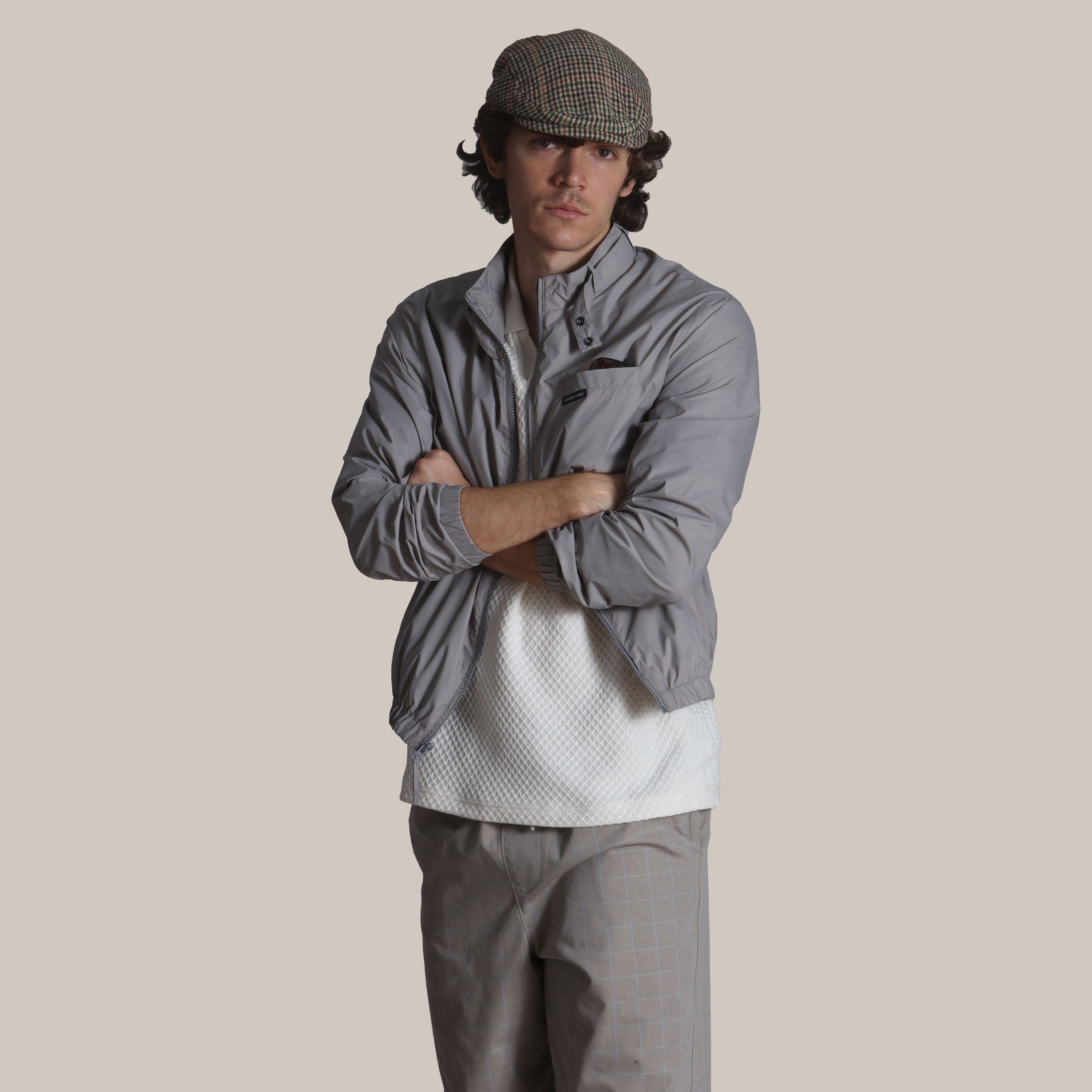 Mens Windbreaker Jacket Light Weight Members Only Men's