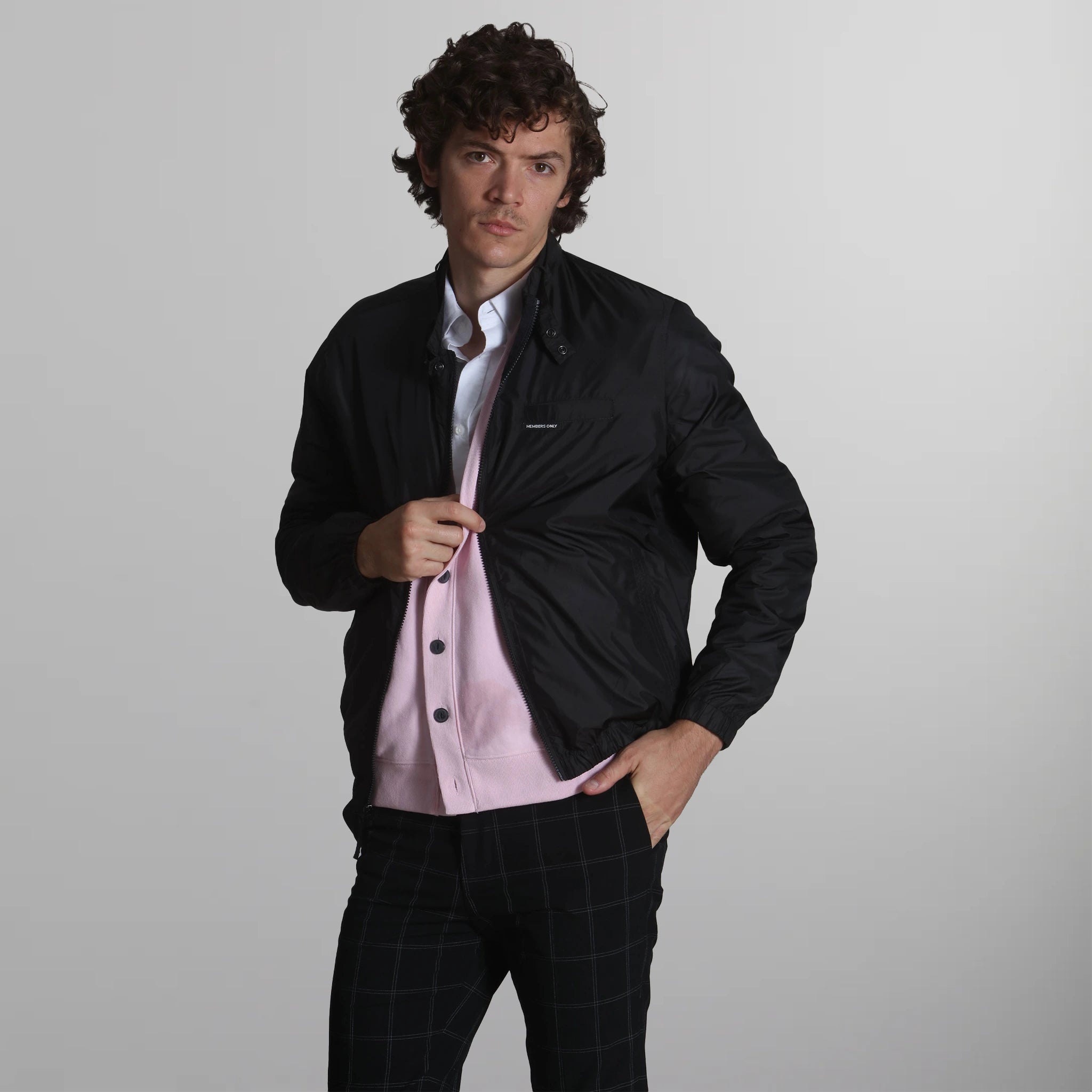 Men's Windbreaker Packable Jacket Men's Jacket Members Only 