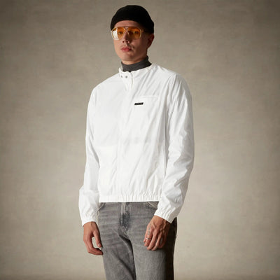 packable mens windbreaker jacket for travel white small 