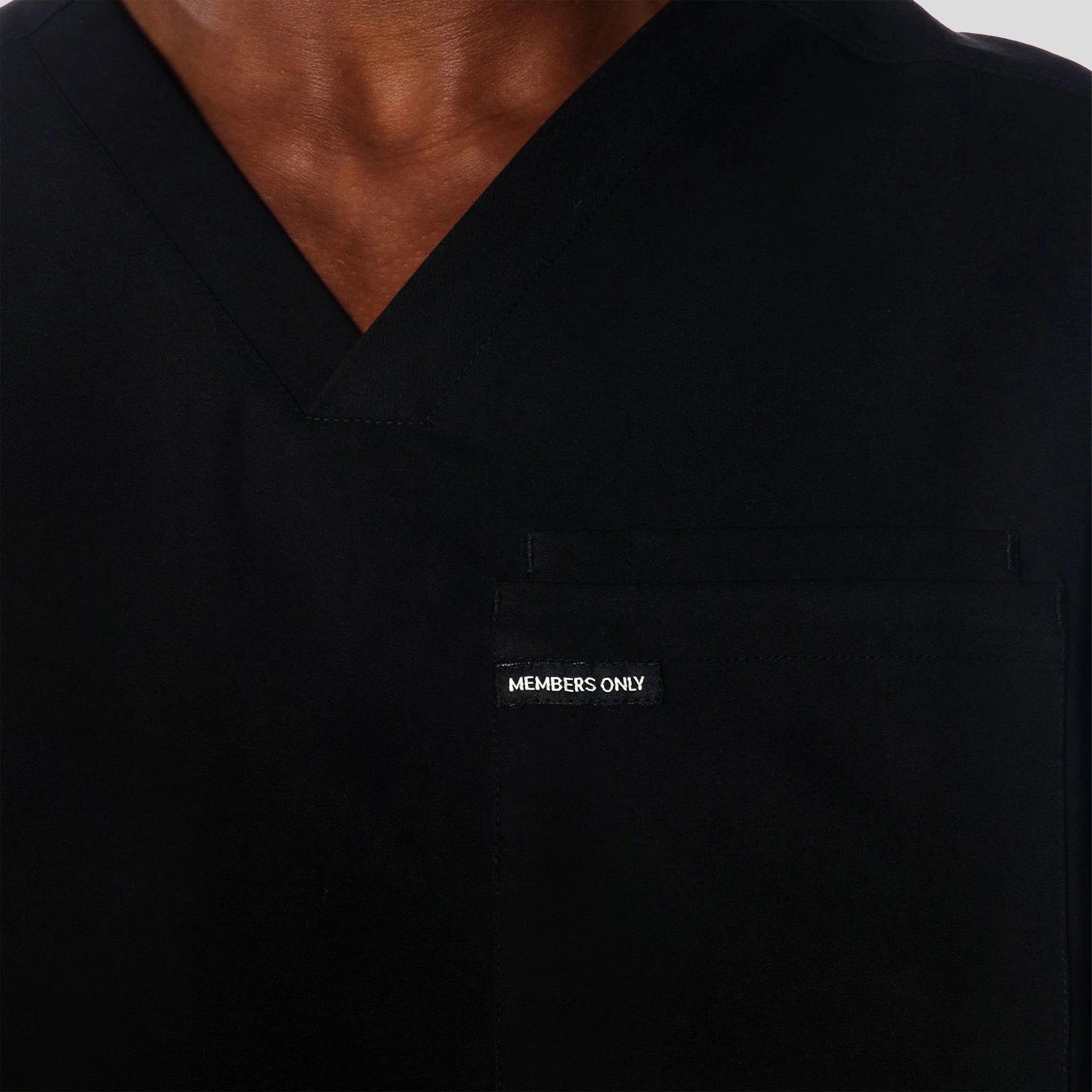 Manchester 3-Pocket Scrub Top Mens Scrub Top Members Only 