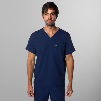 Brighton 3-Pocket Scrub Top Mens Scrub Top Members Only