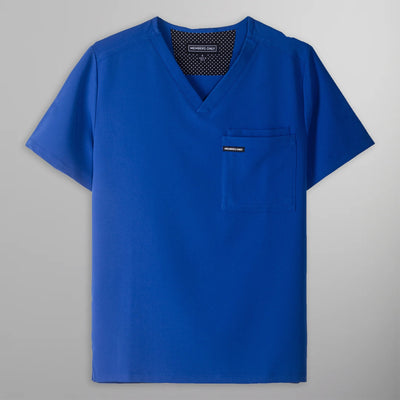 Brighton 3-Pocket Scrub Top Mens Scrub Top Members Only | Royal Blue 