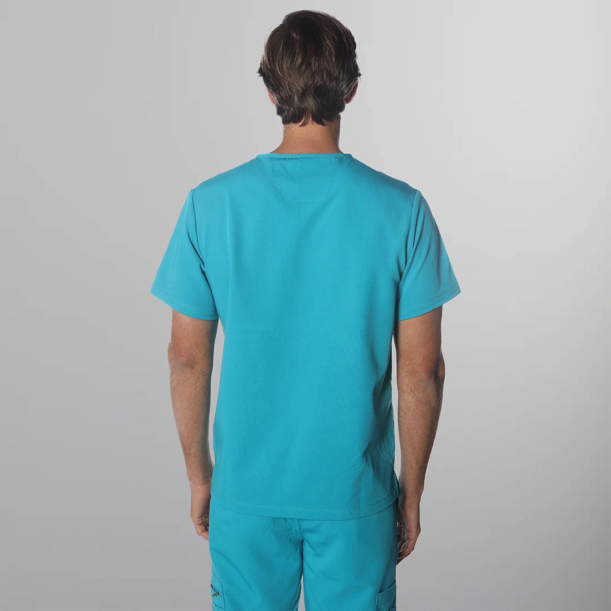 Brighton 3-Pocket Scrub Top Mens Scrub Top Members Only 