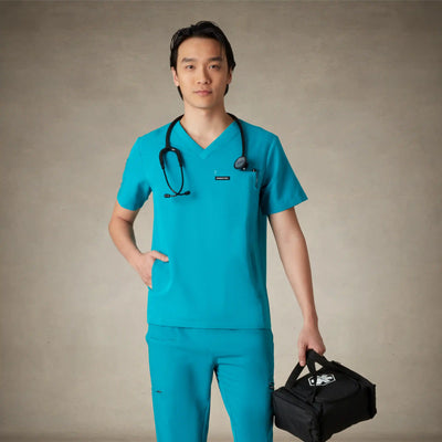 Manchester 3-Pocket Scrub Top