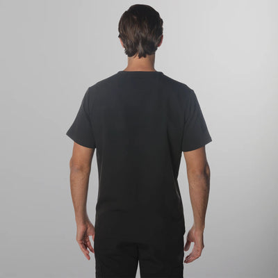 Manchester 3-Pocket Scrub Top Mens Scrub Top Members Only | Black