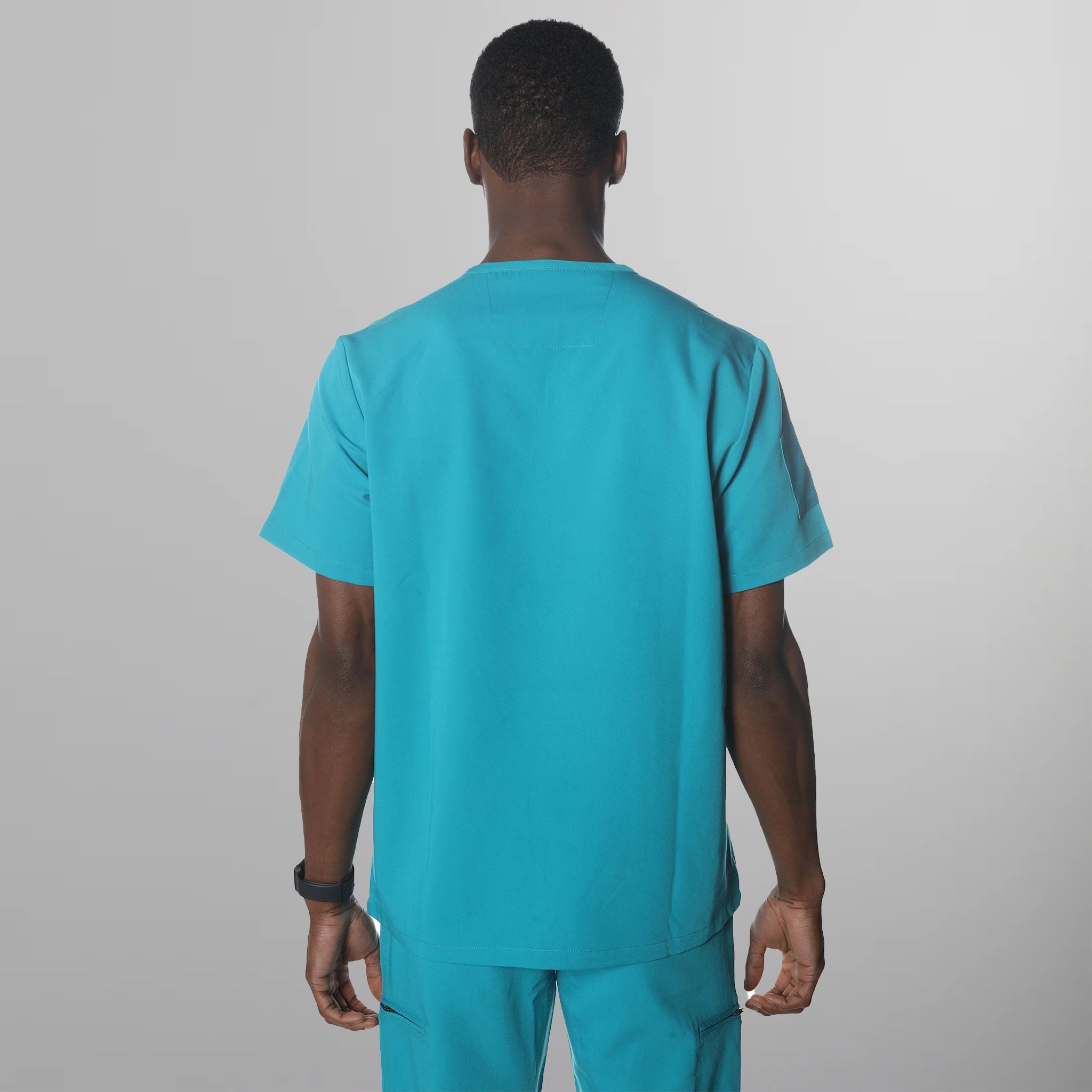 Manchester 3-Pocket Scrub Top Mens Scrub Top Members Only 