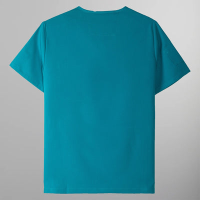 Manchester 3-Pocket Scrub Top Mens Scrub Top Members Only | Teal