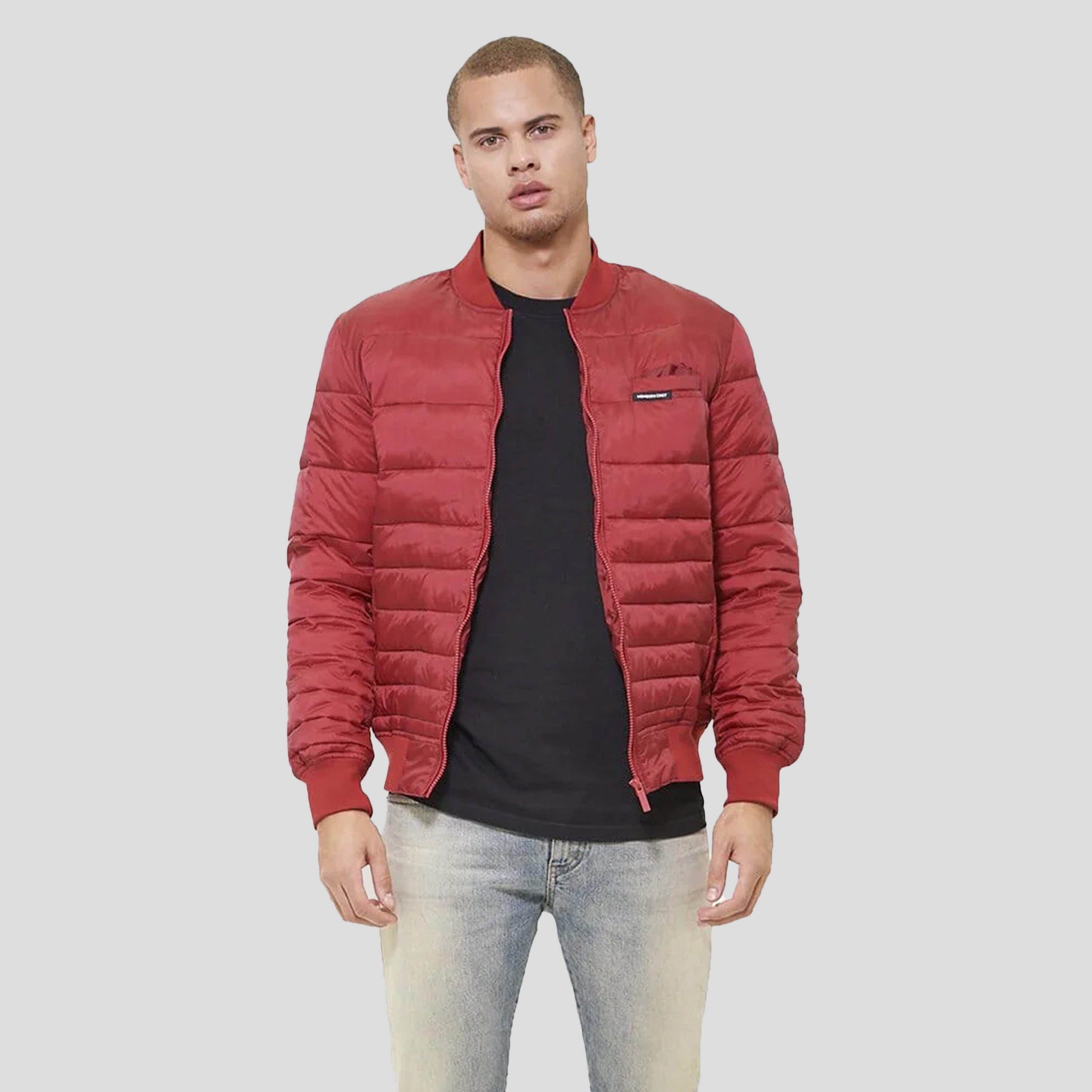 Men's Solid Puffer Jacket - FINAL SALE Men's Jackets Members Only 