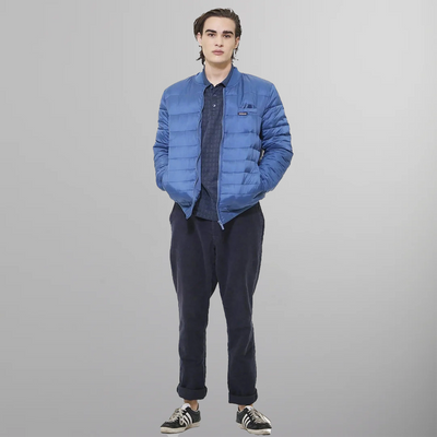 Men's Solid Puffer Jacket - FINAL SALE Men's Jackets Members Only |  Slate