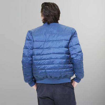 Men's Solid Puffer Jacket - FINAL SALE Men's Jackets Members Only |  Slate