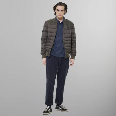 Men's Solid Puffer Jacket - FINAL SALE Men's Jackets Members Only |   Olive