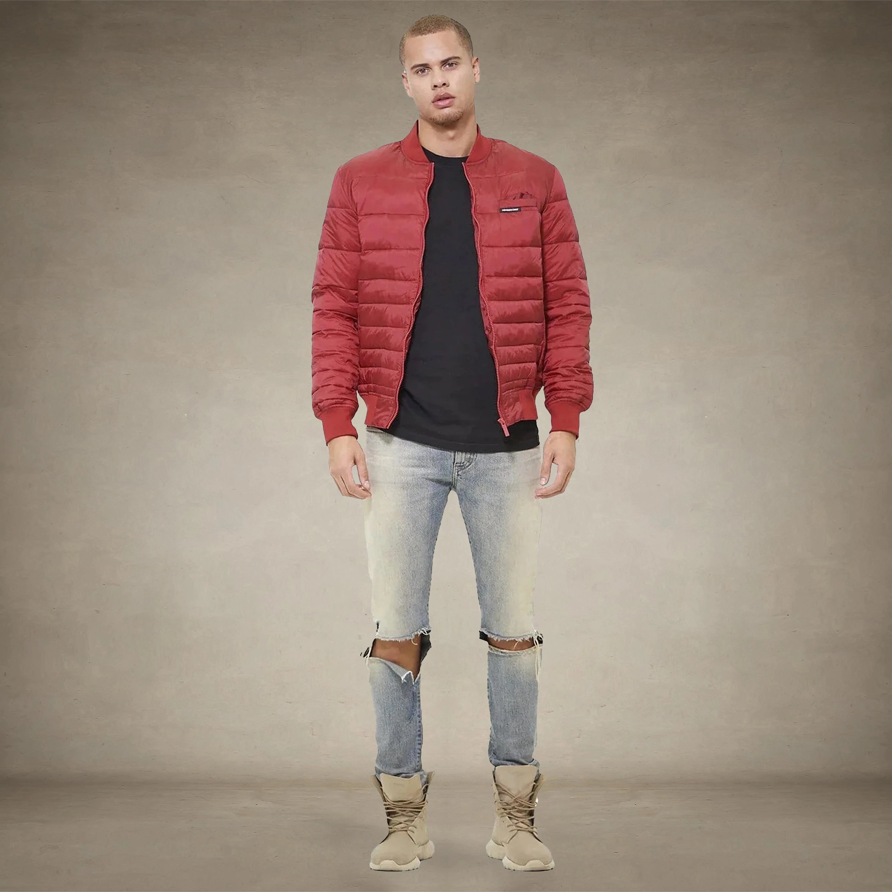 Men's Solid Puffer Jacket - FINAL SALE Men's Jackets Members Only® 