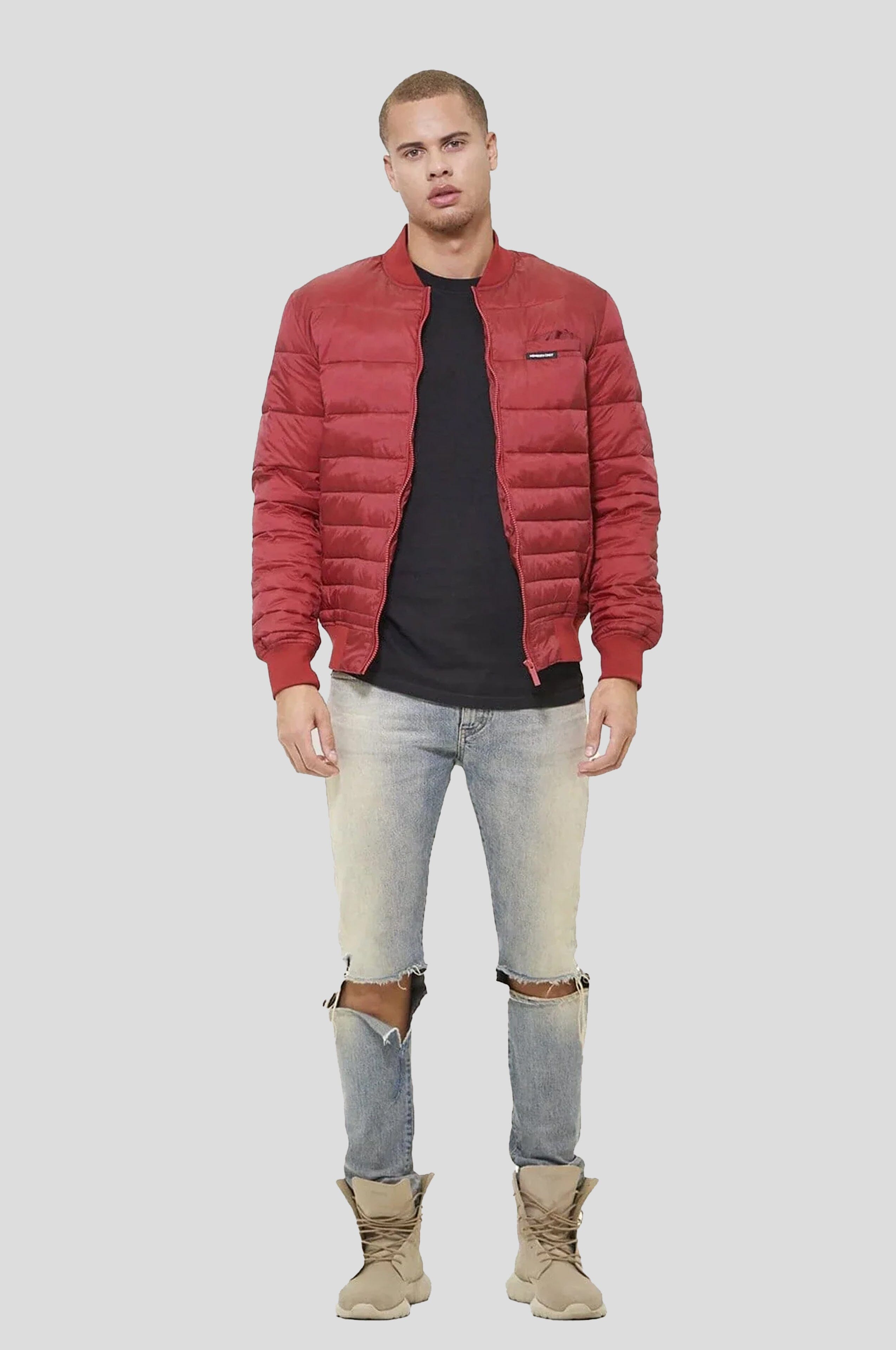 Men's Solid Puffer Jacket - FINAL SALE Men's Jackets Members Only 