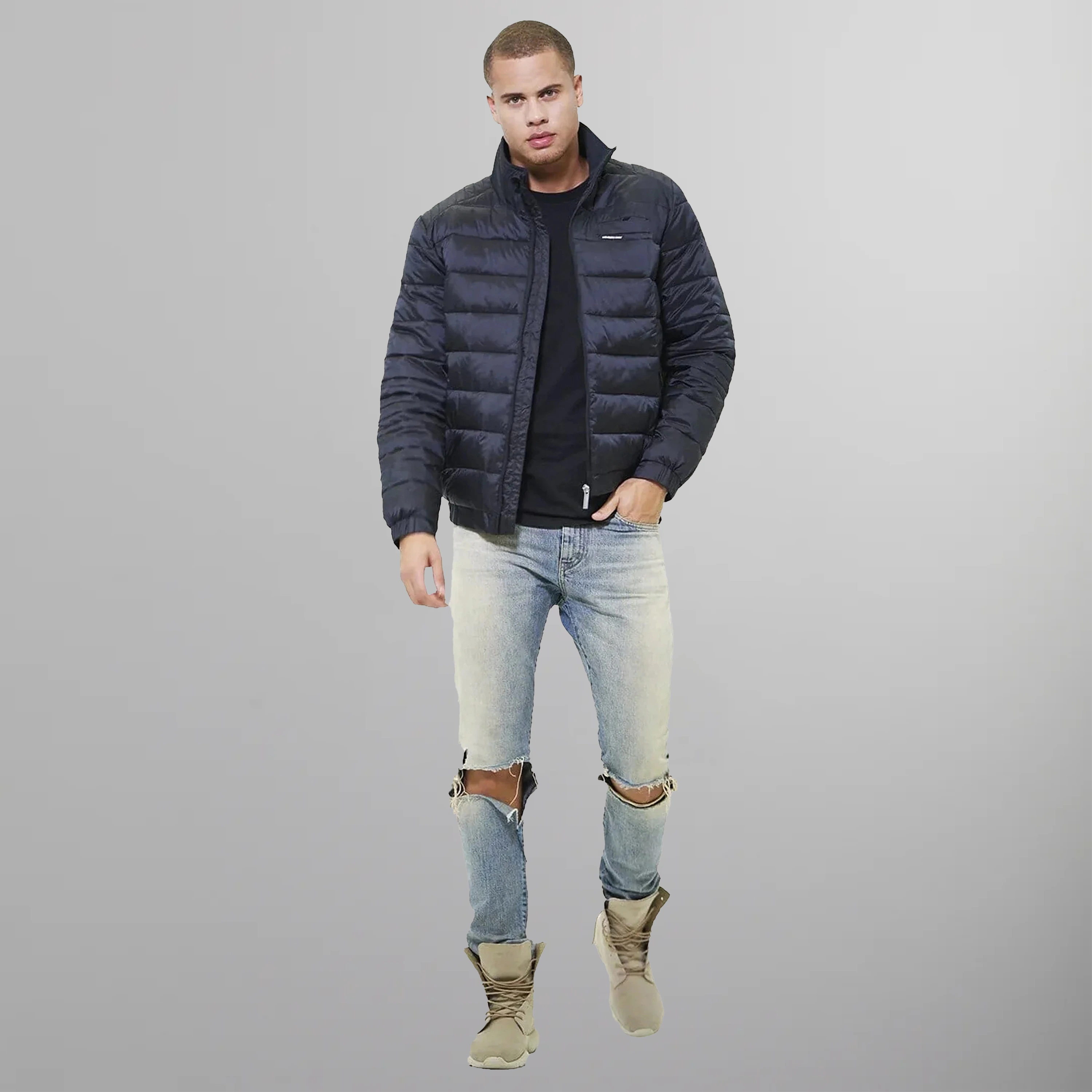 Men's Moto Puffer Jacket - FINAL SALE Men's Jackets Members Only 