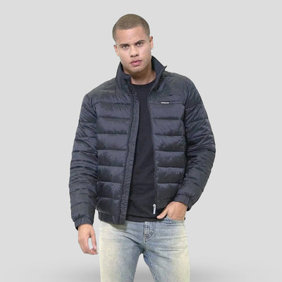 Men's Moto Puffer Jacket - FINAL SALE Men's Jackets Members Only Charcoal Small 