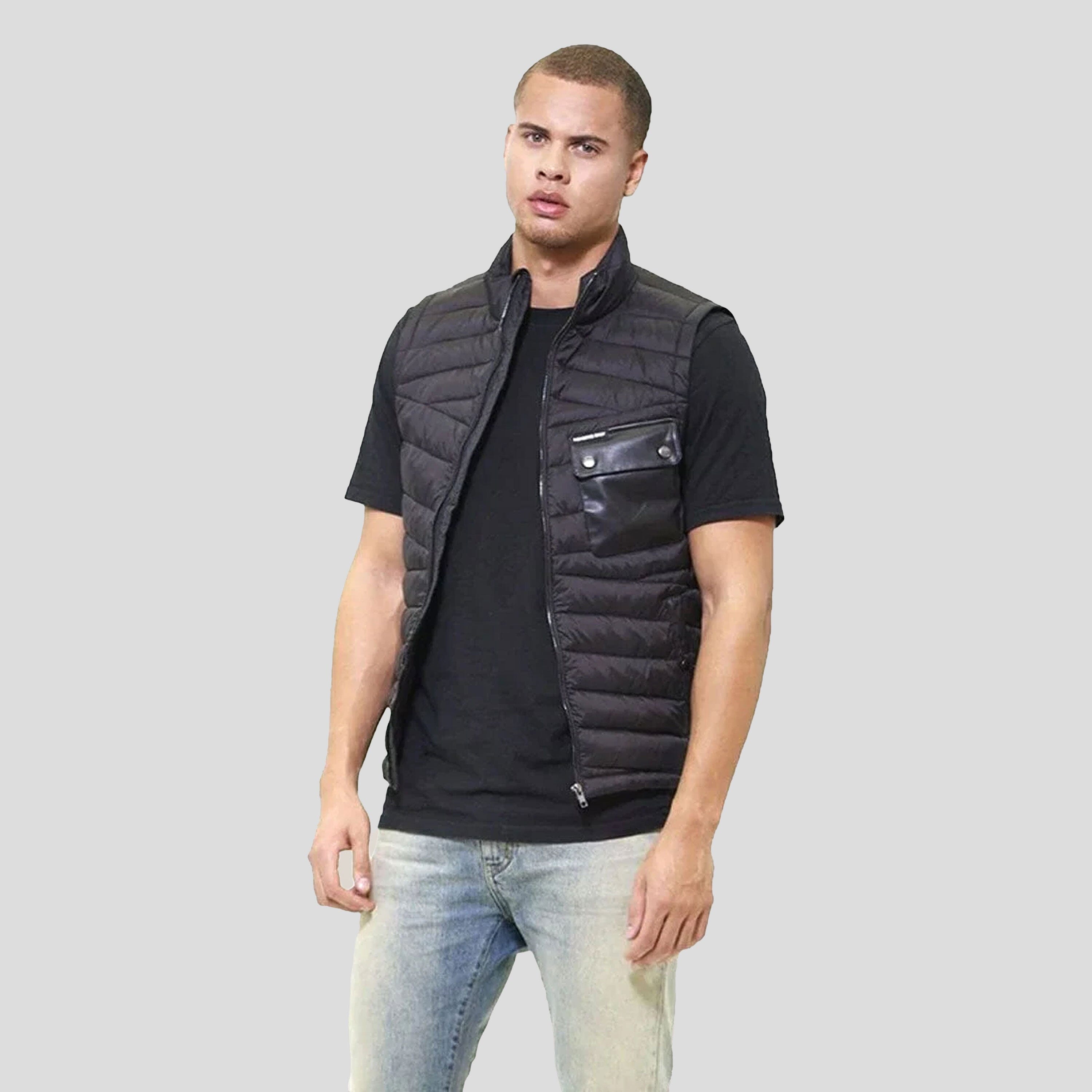 Men's Puffer Vest Jacket - FINAL SALE Men's Jackets Members Only 