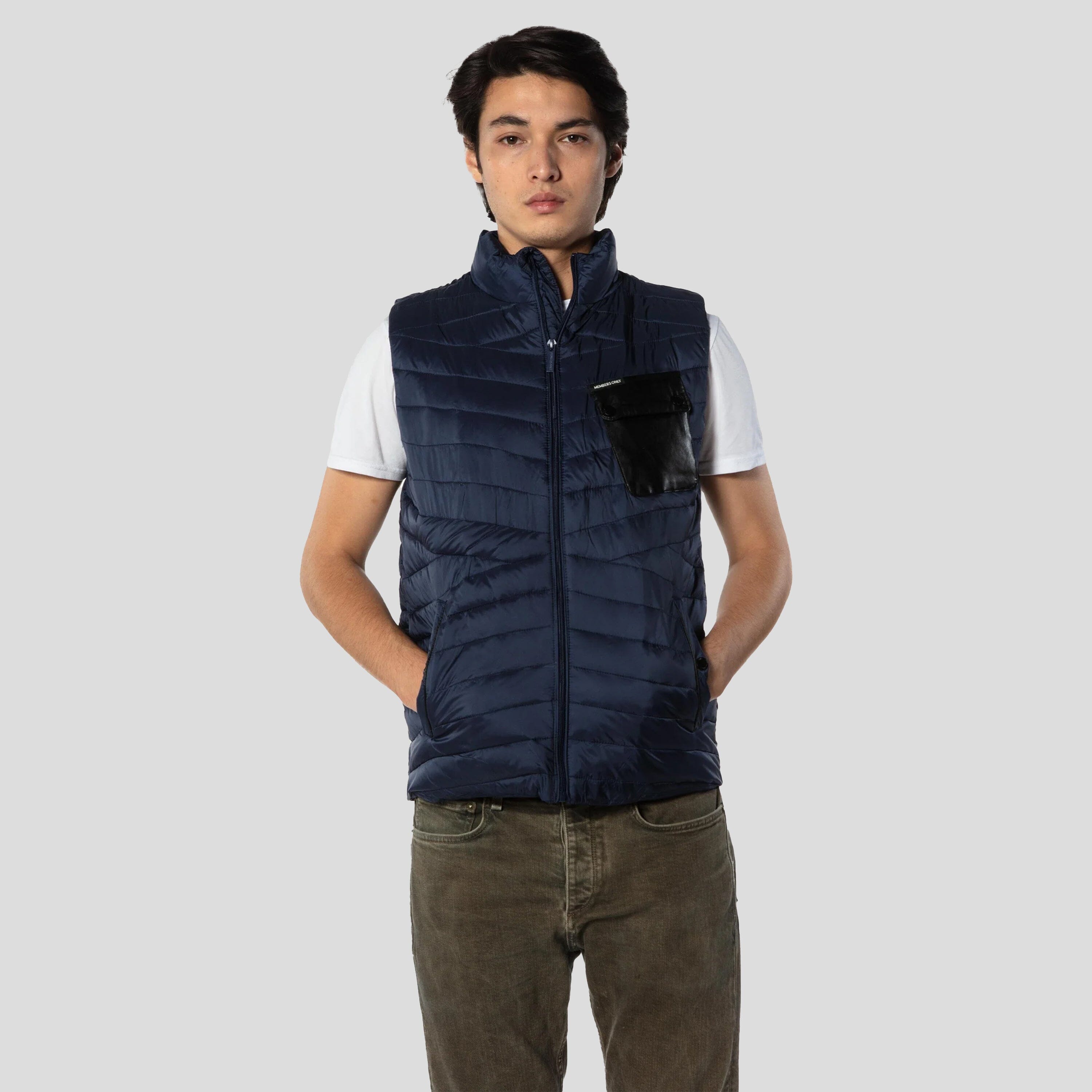 Men's Puffer Vest Jacket - FINAL SALE Men's Jackets Members Only 