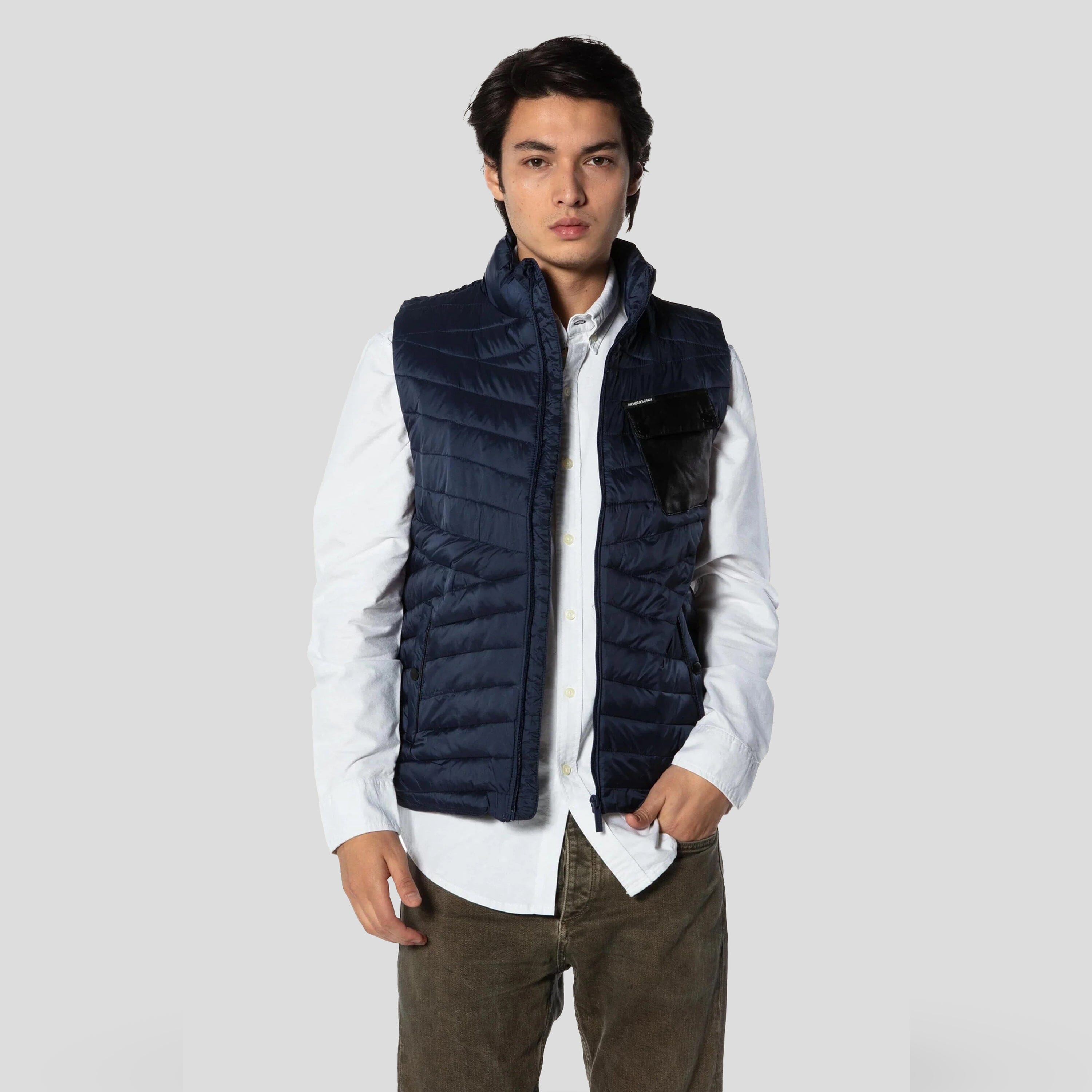 Men's Puffer Vest Jacket - FINAL SALE Men's Jackets Members Only 