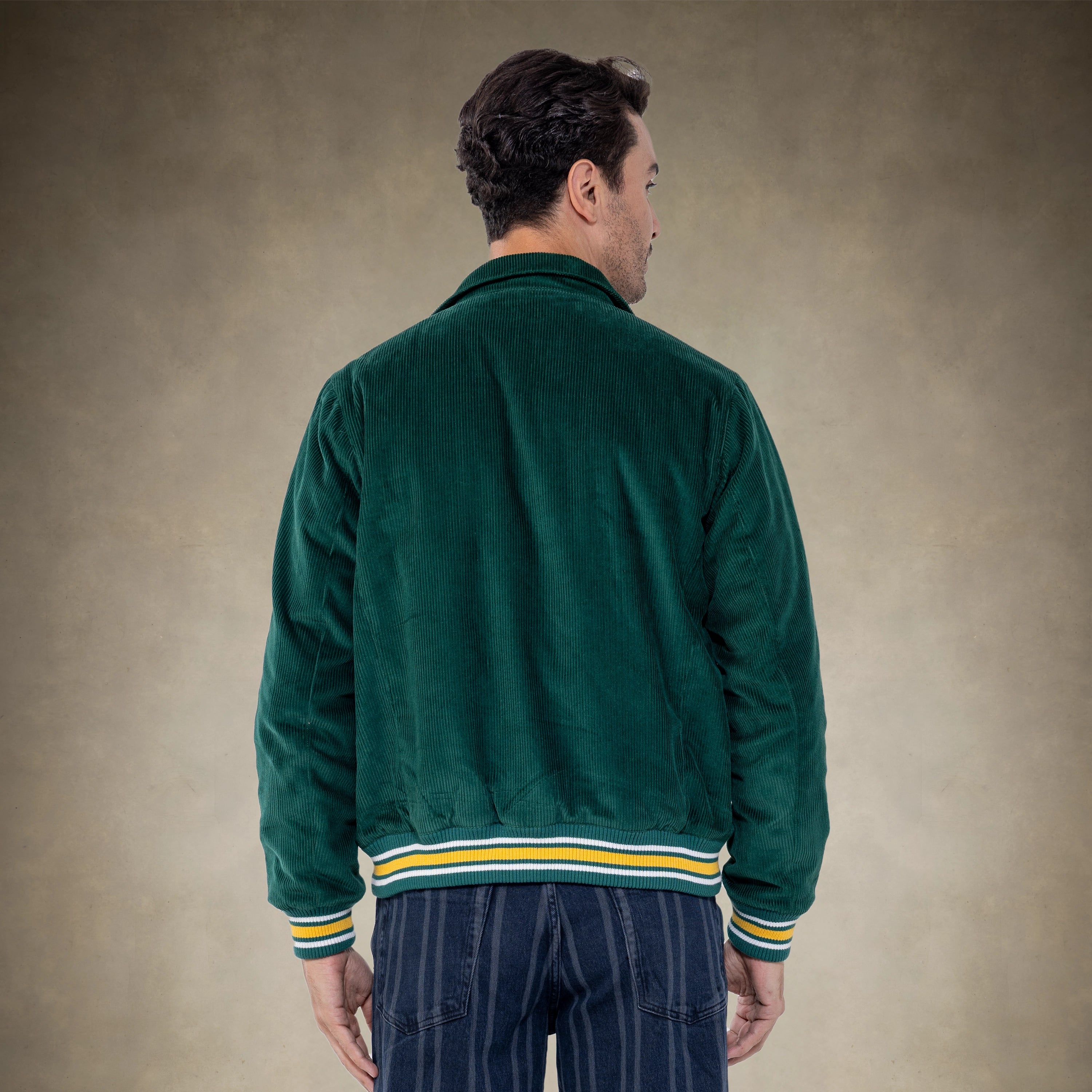 Men's Corduroy Varsity Jacket