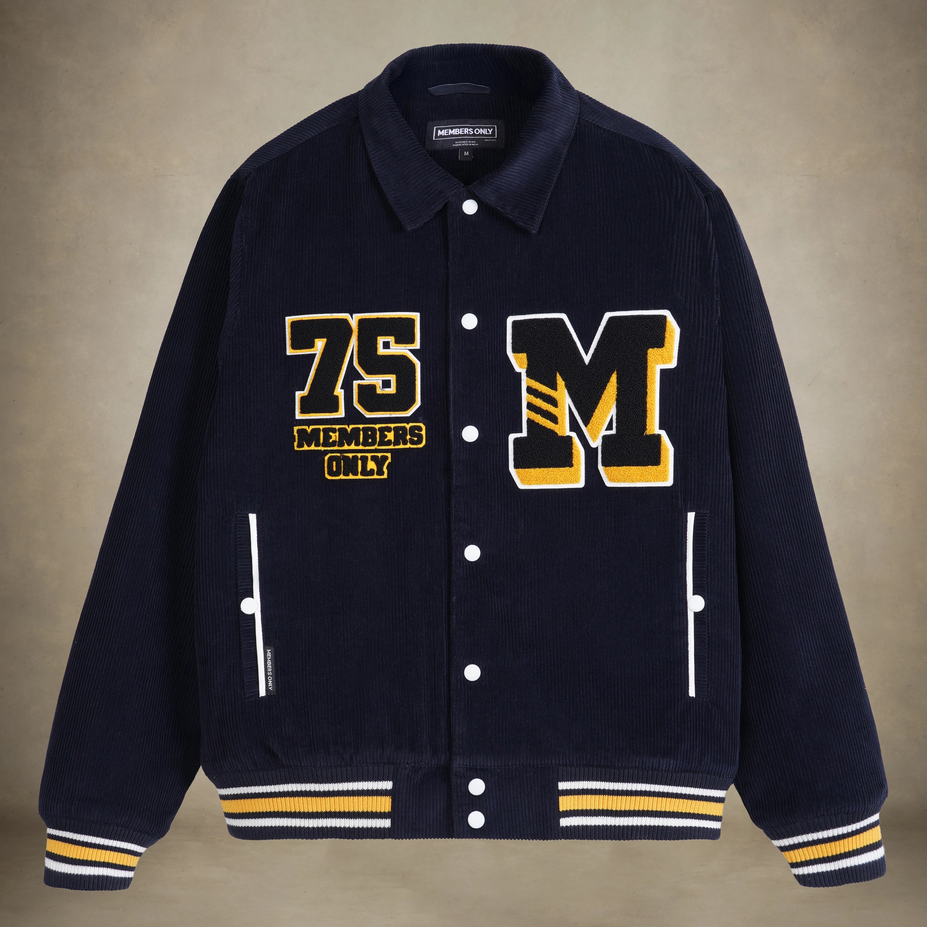 Women's Corduroy Varsity Jacket