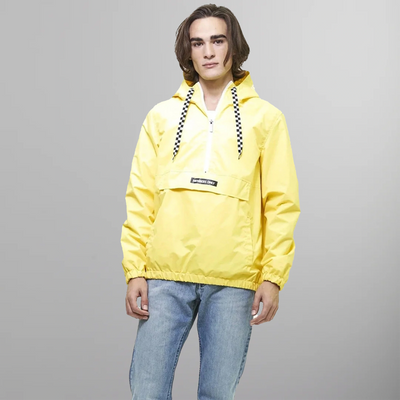 Men's Solid Pullover Jacket - FINAL SALE Men's Jackets Members Only Yellow Small 