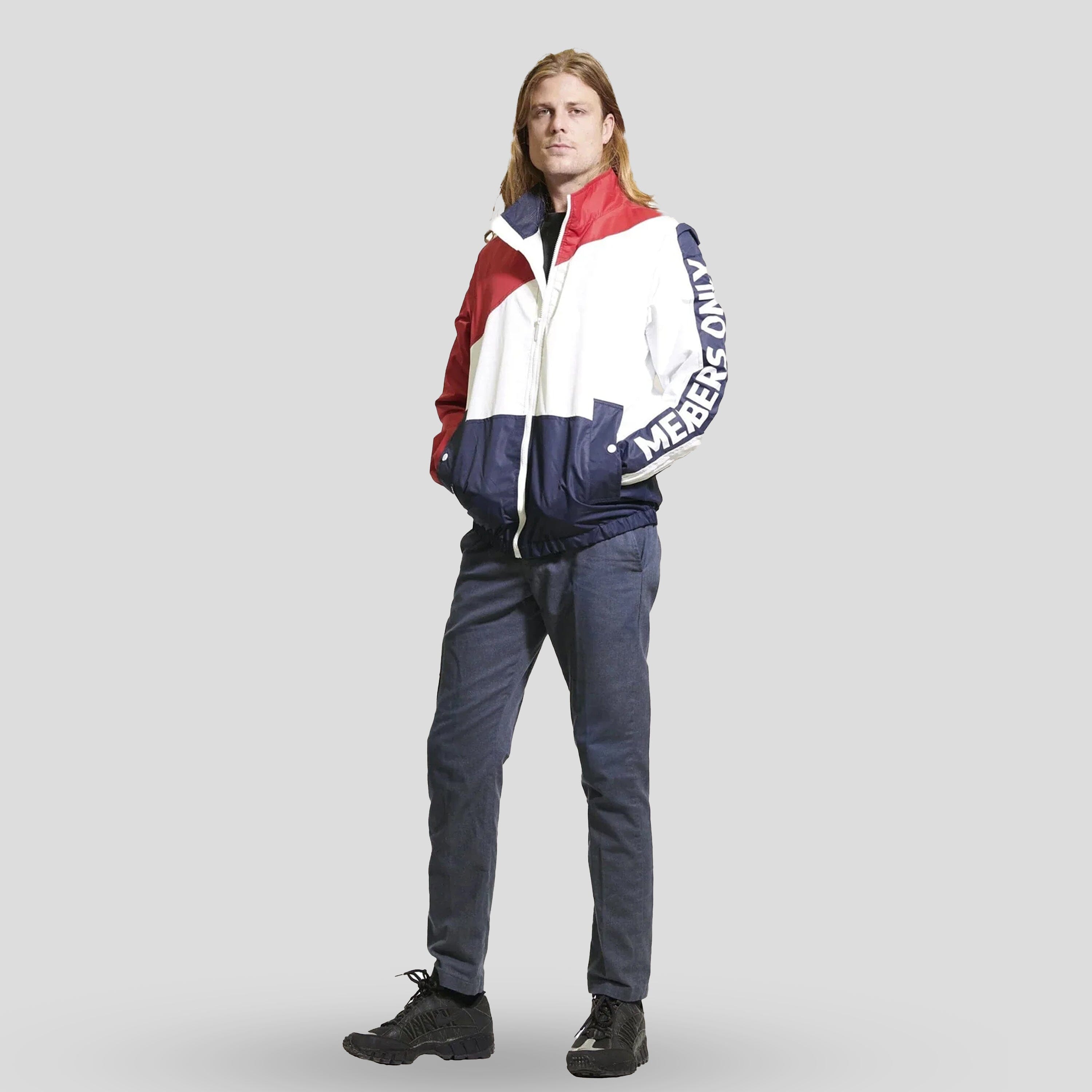 Men's Nautical Color Block Jacket - FINAL SALE Men's Jackets Members Only 