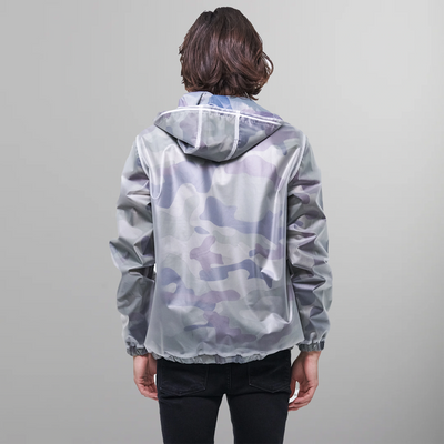 Men's Printed Camo + Translucent Layering Jacket - FINAL SALE Men's Jackets Members Only | Army Camo