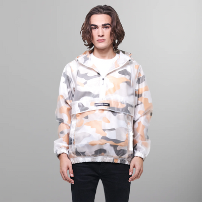 Men's Printed Camo + Translucent Layering Jacket - FINAL SALE Men's Jackets Members Only | Maze Camo