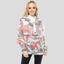 Women's Translucent Camo Print Popover Oversized Jacket - FINAL SALE Womens Jacket Members Only 
