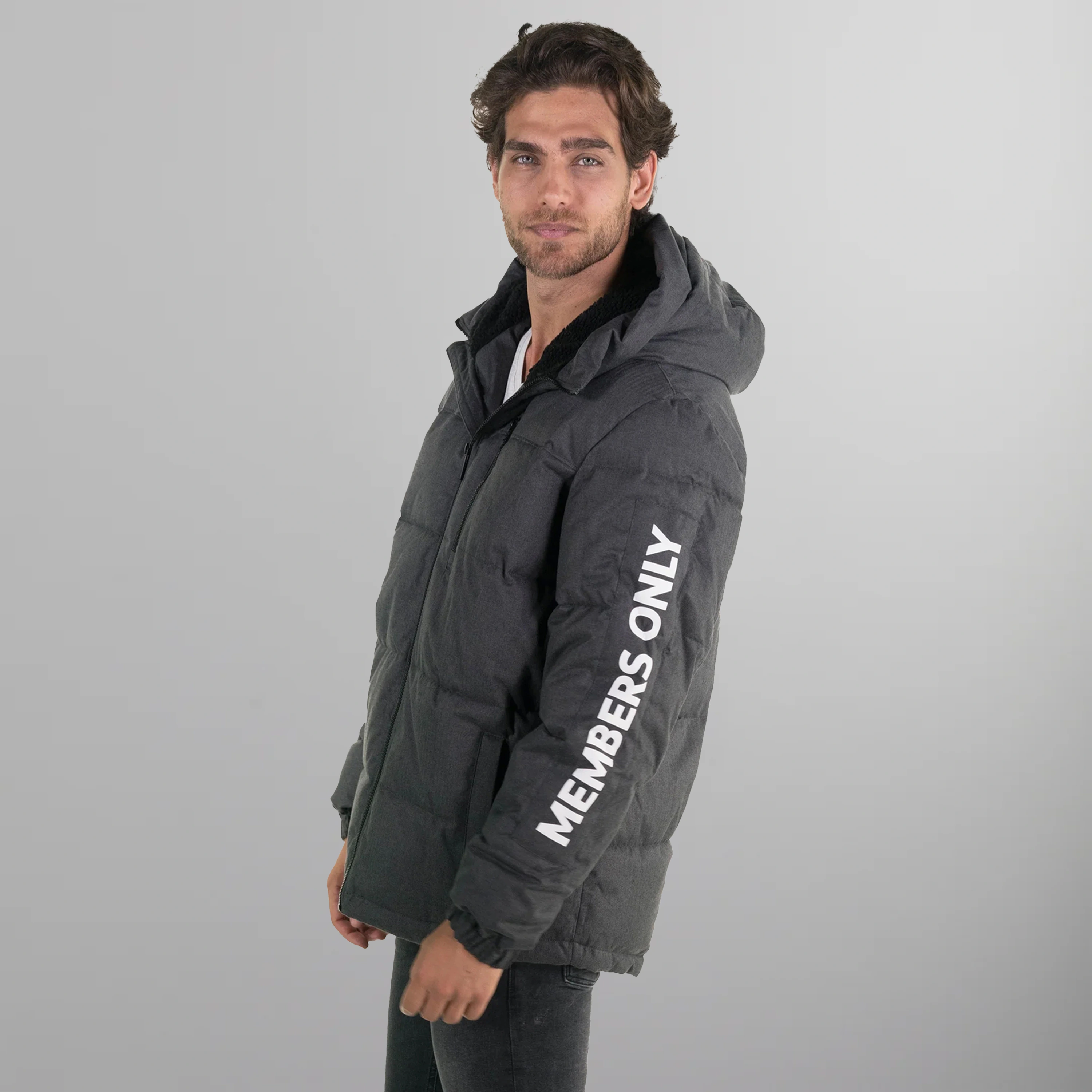 Members only puffer jacket shop