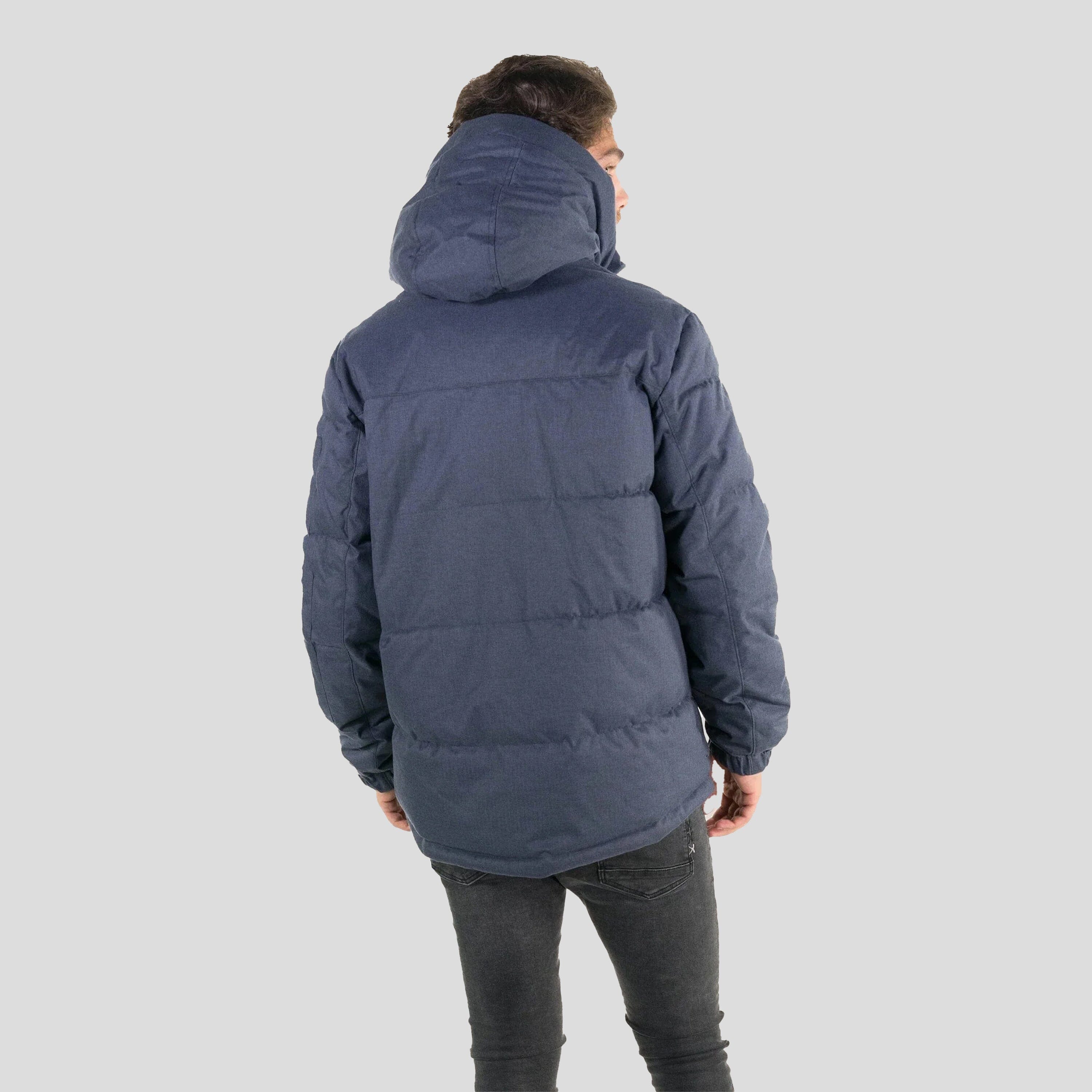 Men's Twill Block Puffer Jacket - FINAL SALE Men's Jackets Members Only 