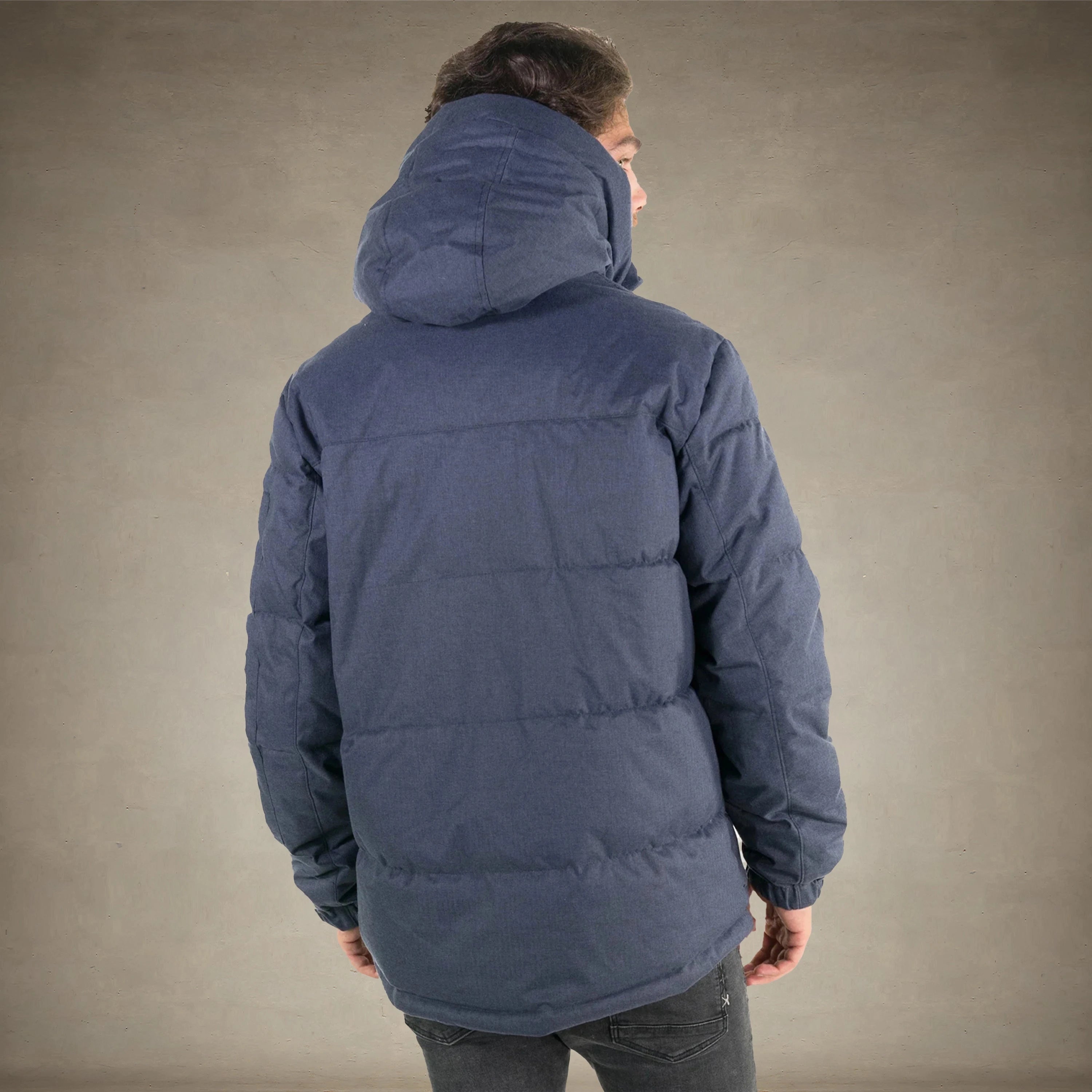 Men's Twill Block Puffer Jacket - FINAL SALE Men's Jackets Members Only® 