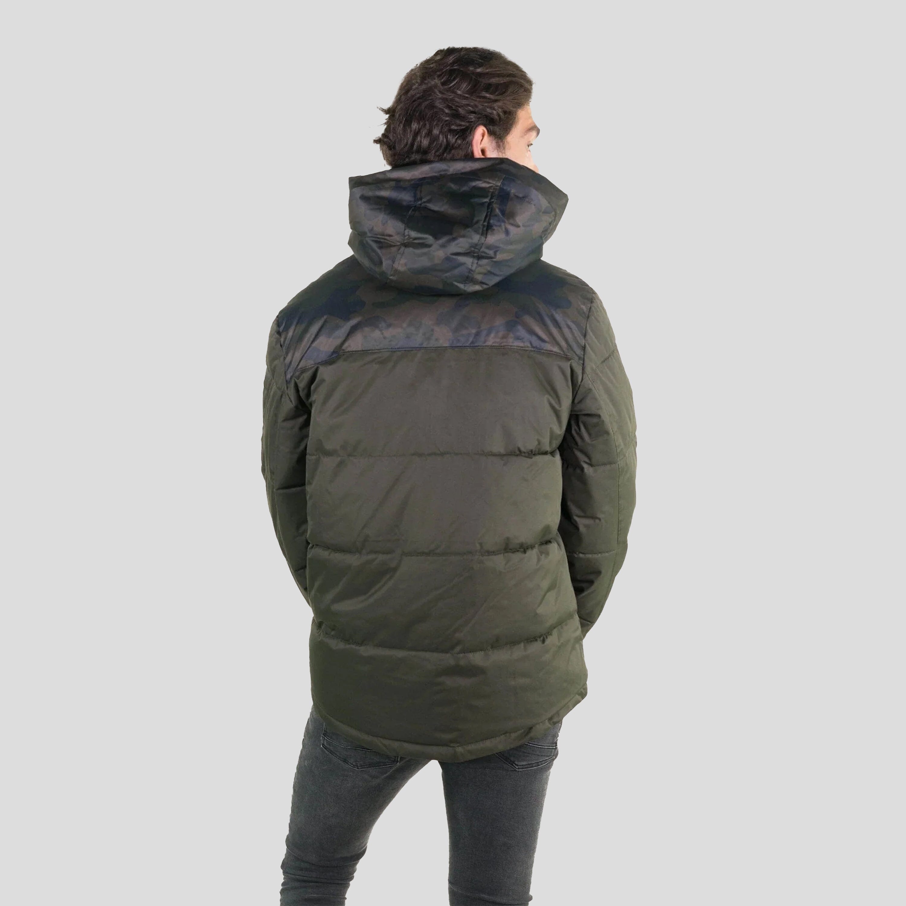 Men's Twill Block Puffer Jacket - FINAL SALE Men's Jackets Members Only 