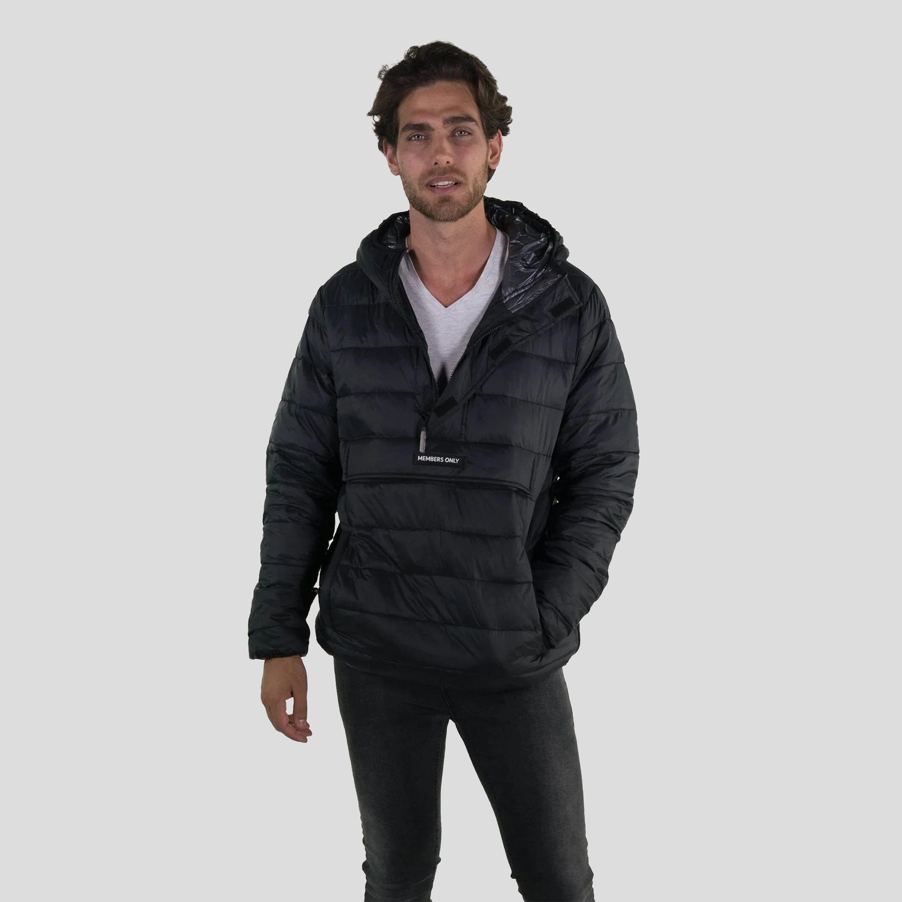 Men's Popover Puffer Jacket - FINAL SALE Men's Jackets Members Only 