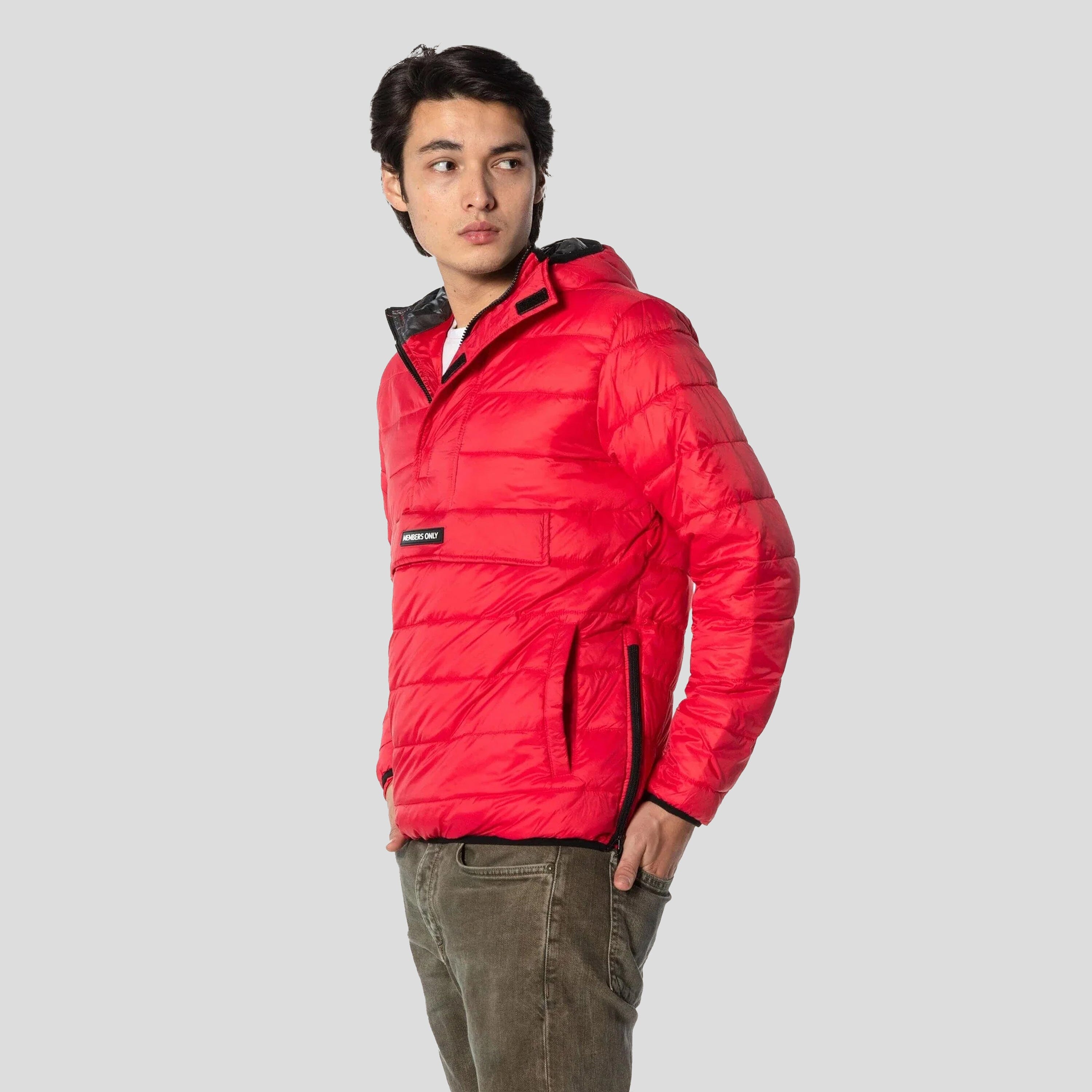 Men's Popover Puffer Jacket - FINAL SALE Men's Jackets Members Only 