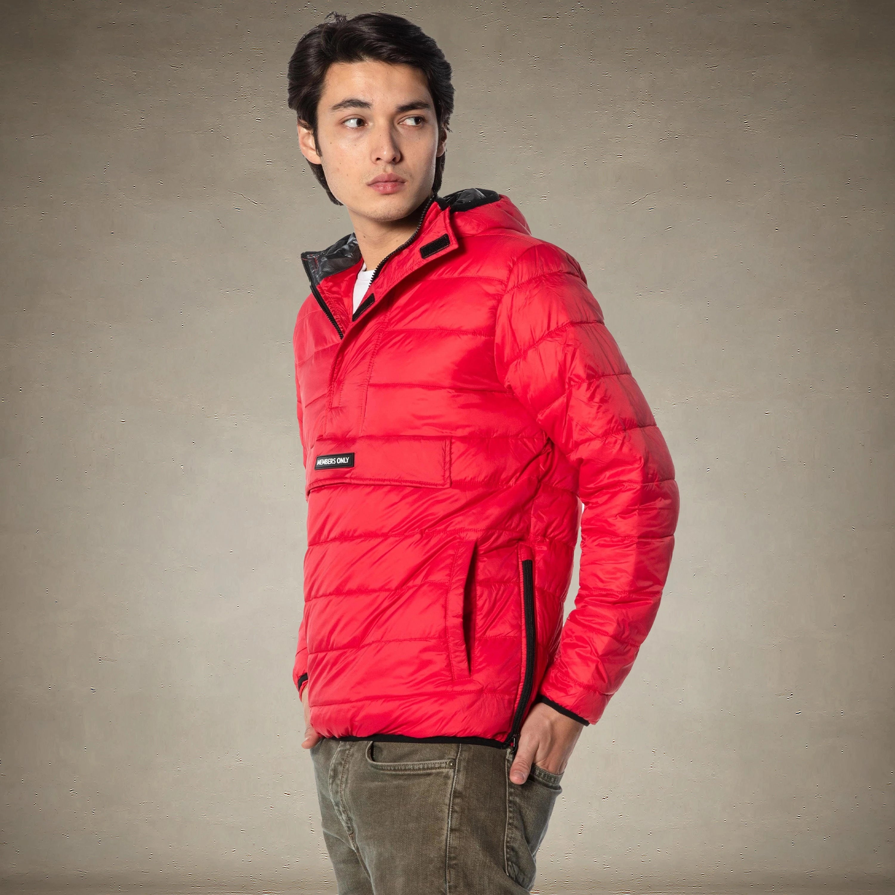 Men's Popover Puffer Jacket - FINAL SALE Men's Jackets Members Only® 