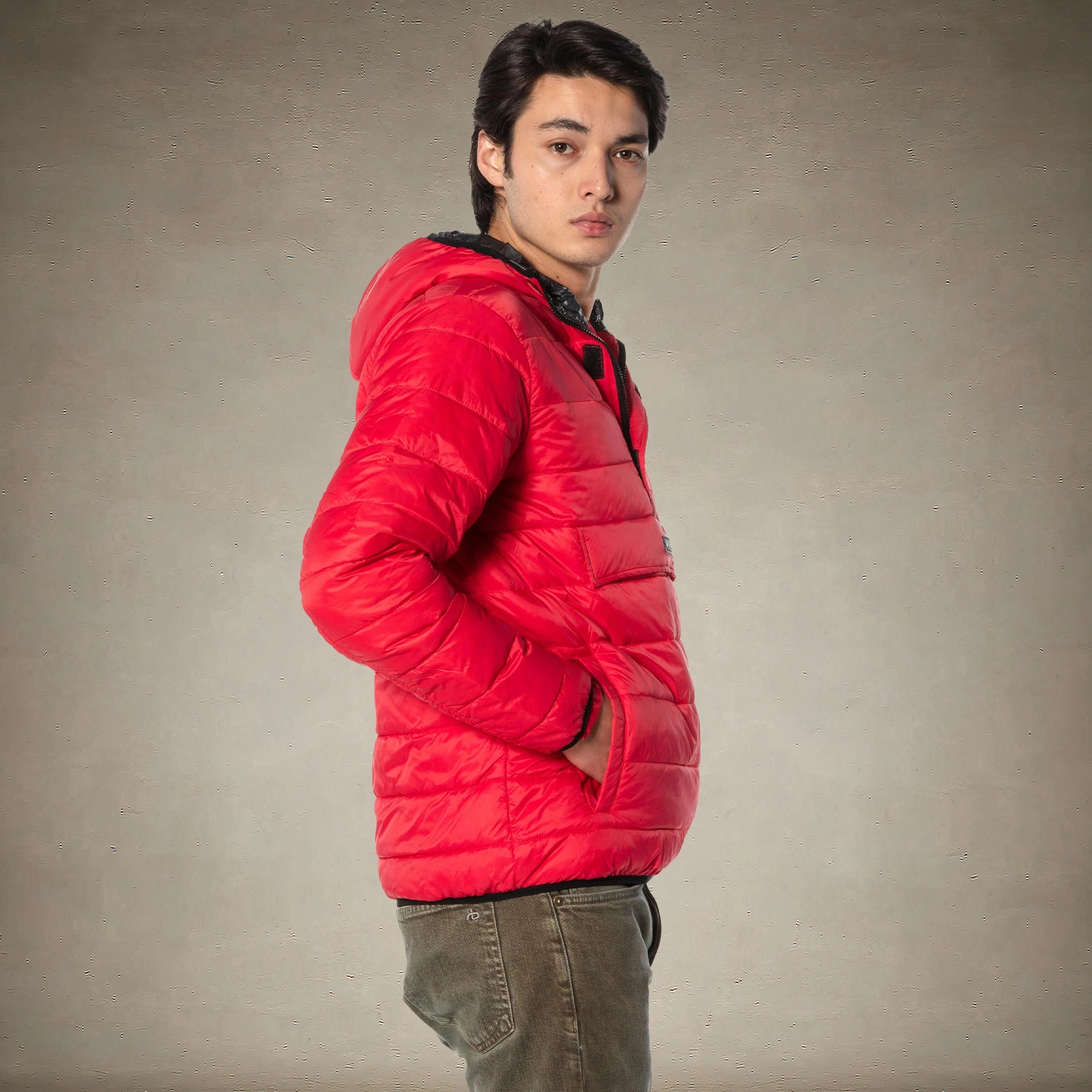 Men's Popover Puffer Jacket - FINAL SALE Men's Jackets Members Only® 