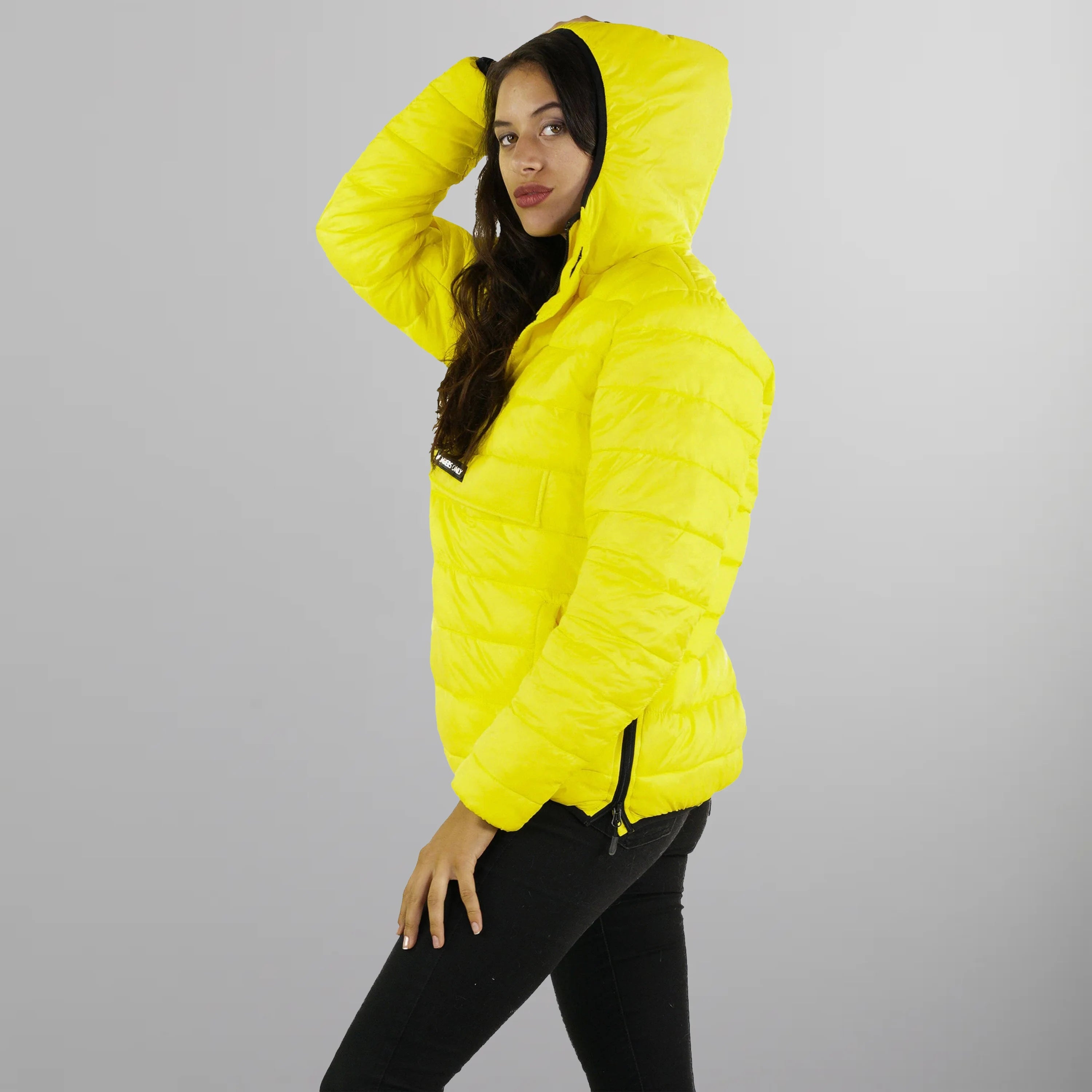 Women's Popover Puffer Oversized Jacket - FINAL SALE Womens Jacket Members Only 