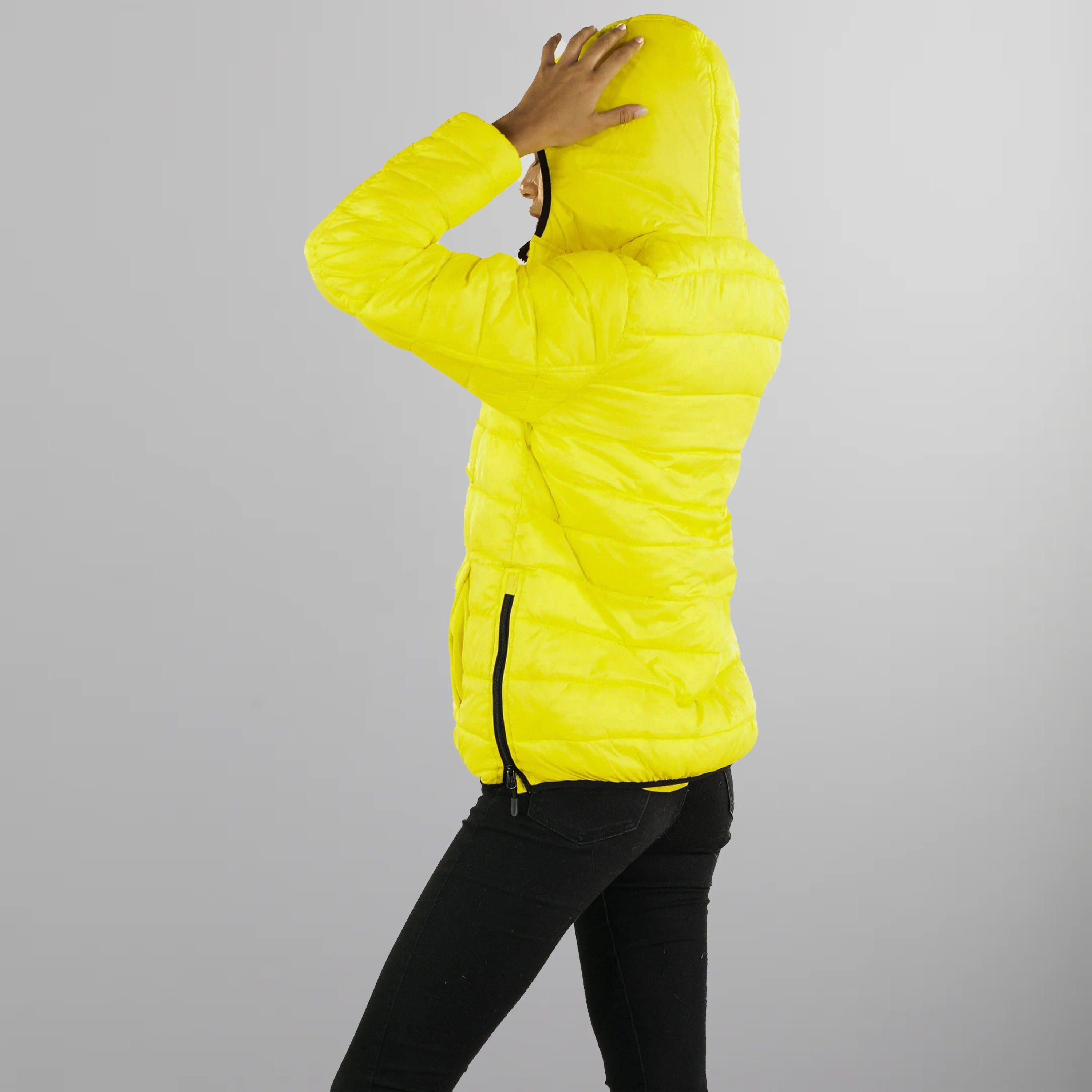 Women's Popover Puffer Oversized Jacket - FINAL SALE Womens Jacket Members Only 