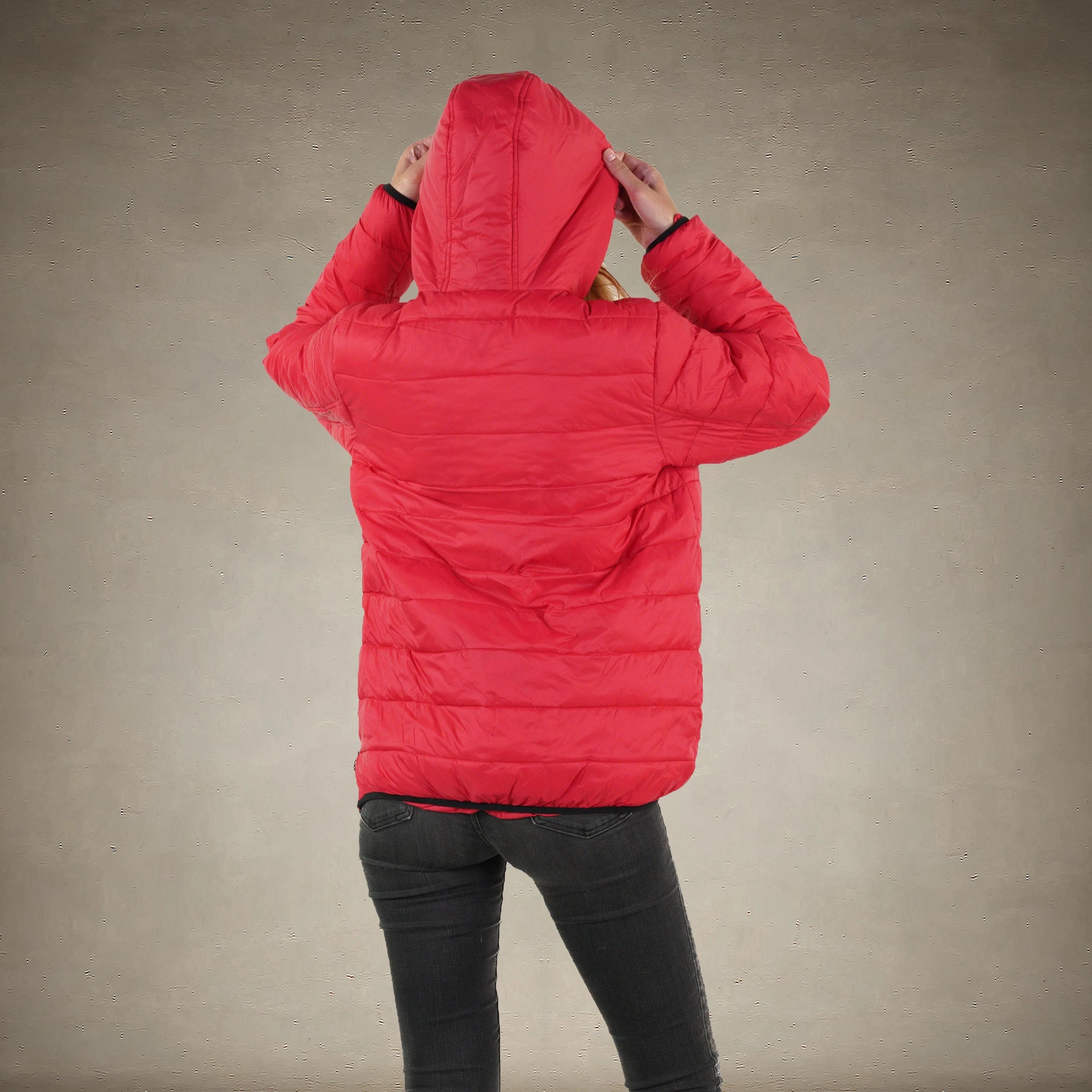 Women's Popover Puffer Oversized Jacket - FINAL SALE Womens Jacket Members Only® 